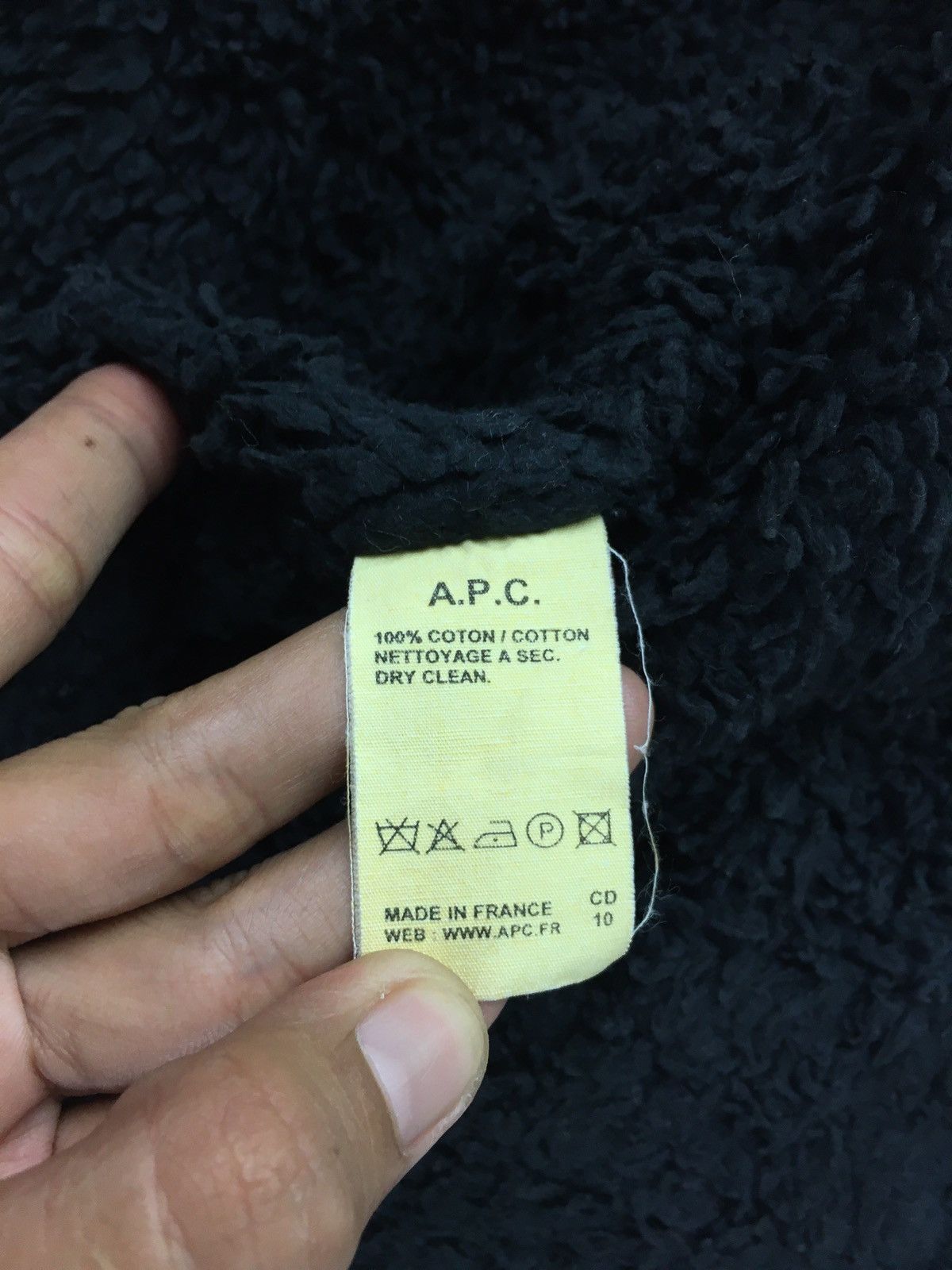A.P.C. × Designer Vintage A.P.C Plain Brown Hoddie Jacket Size US M / EU 48-50 / 2 - 9 Thumbnail