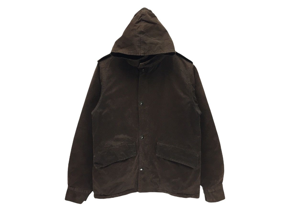 A.P.C. × Designer Vintage A.P.C Plain Brown Hoddie Jacket Size US M / EU 48-50 / 2 - 2 Thumbnail