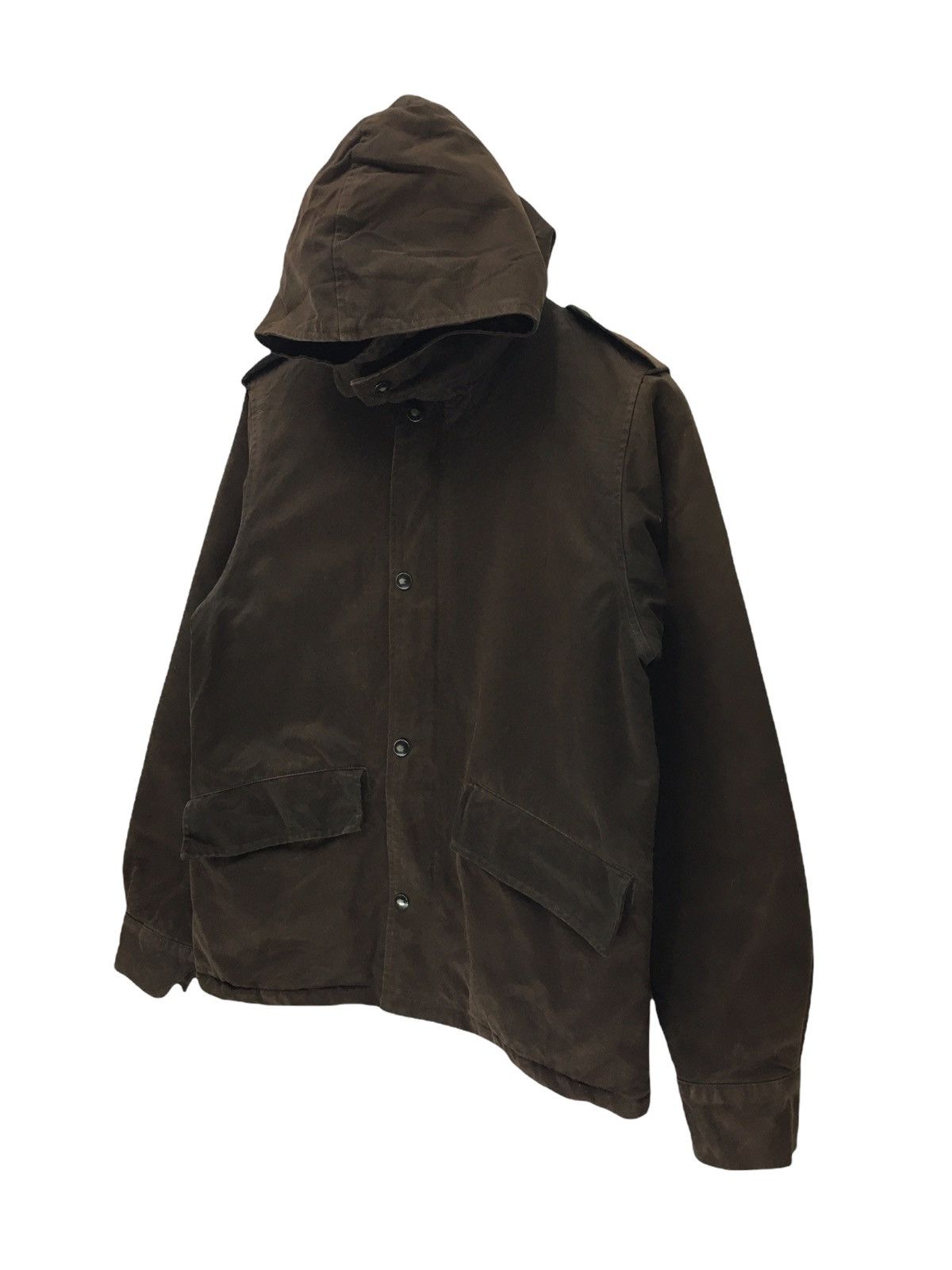 A.P.C. × Designer Vintage A.P.C Plain Brown Hoddie Jacket Size US M / EU 48-50 / 2 - 6 Thumbnail