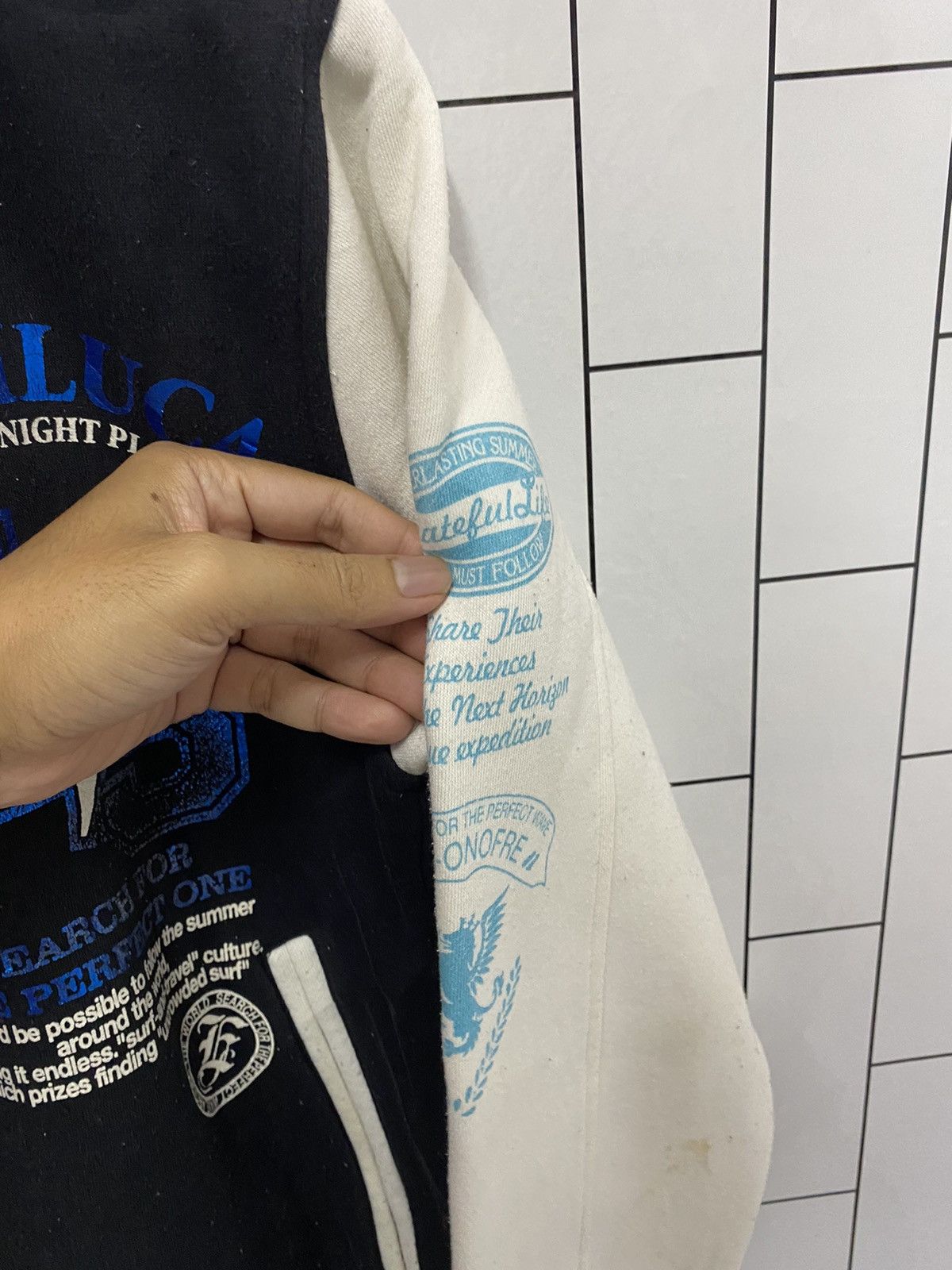 Vintage Surf Varsity Jacket Size US M / EU 48-50 / 2 - 8 Thumbnail