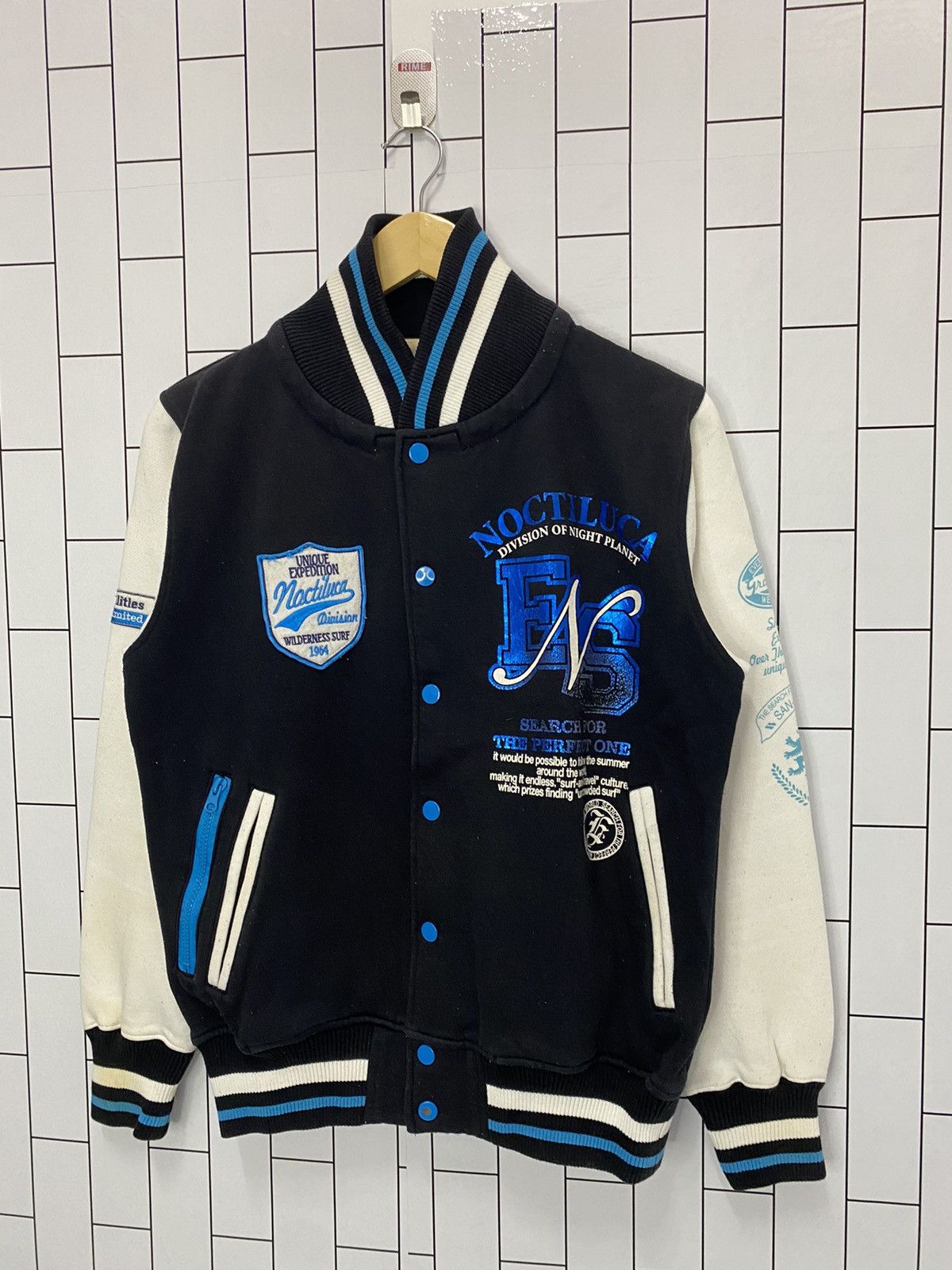 Vintage Surf Varsity Jacket Size US M / EU 48-50 / 2 - 4 Thumbnail