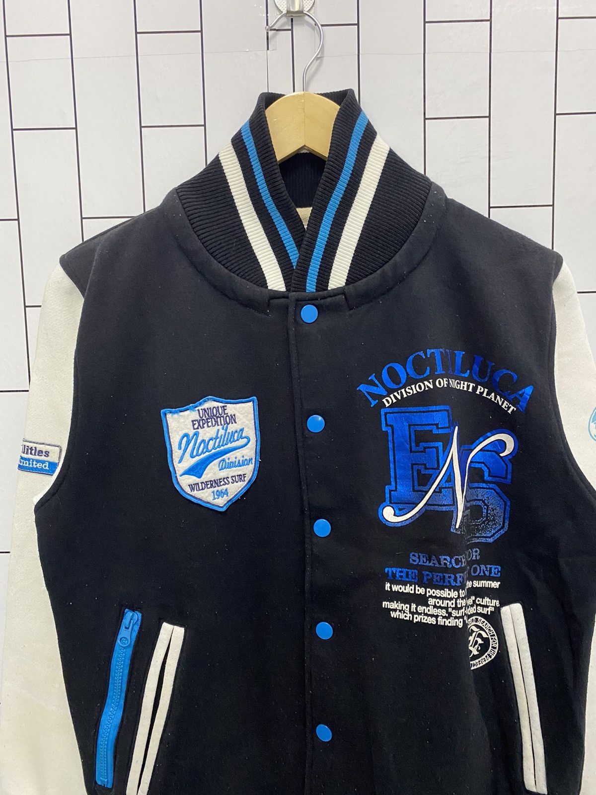 Vintage Surf Varsity Jacket Size US M / EU 48-50 / 2 - 5 Thumbnail