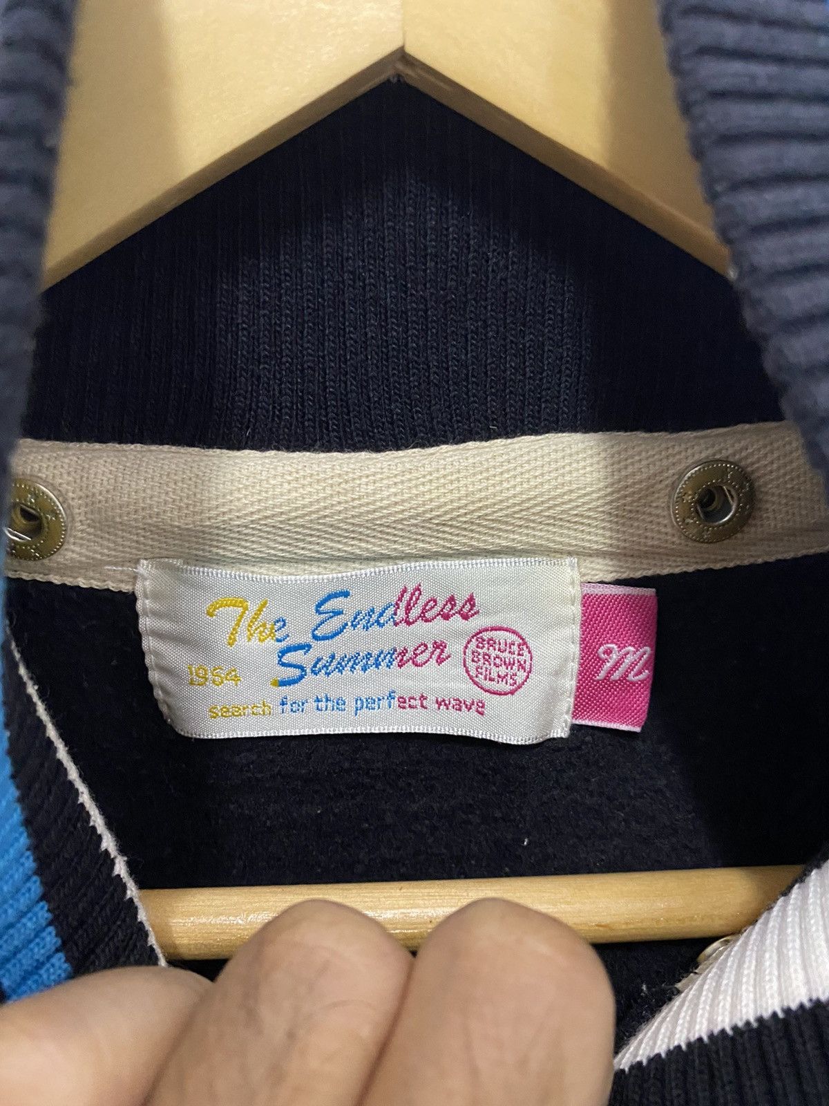 Vintage Surf Varsity Jacket Size US M / EU 48-50 / 2 - 6 Thumbnail