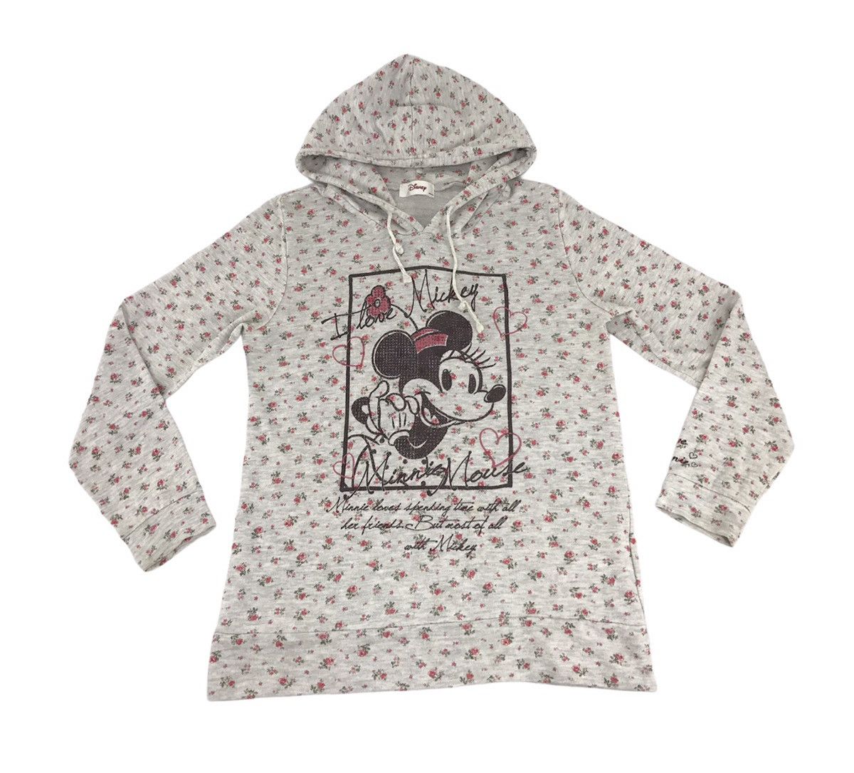 Disney × Vintage Disney I Love Minnie Mouse Sweatshirt Hoodies Size S / US 4 / IT 40 - 1 Thumbnail