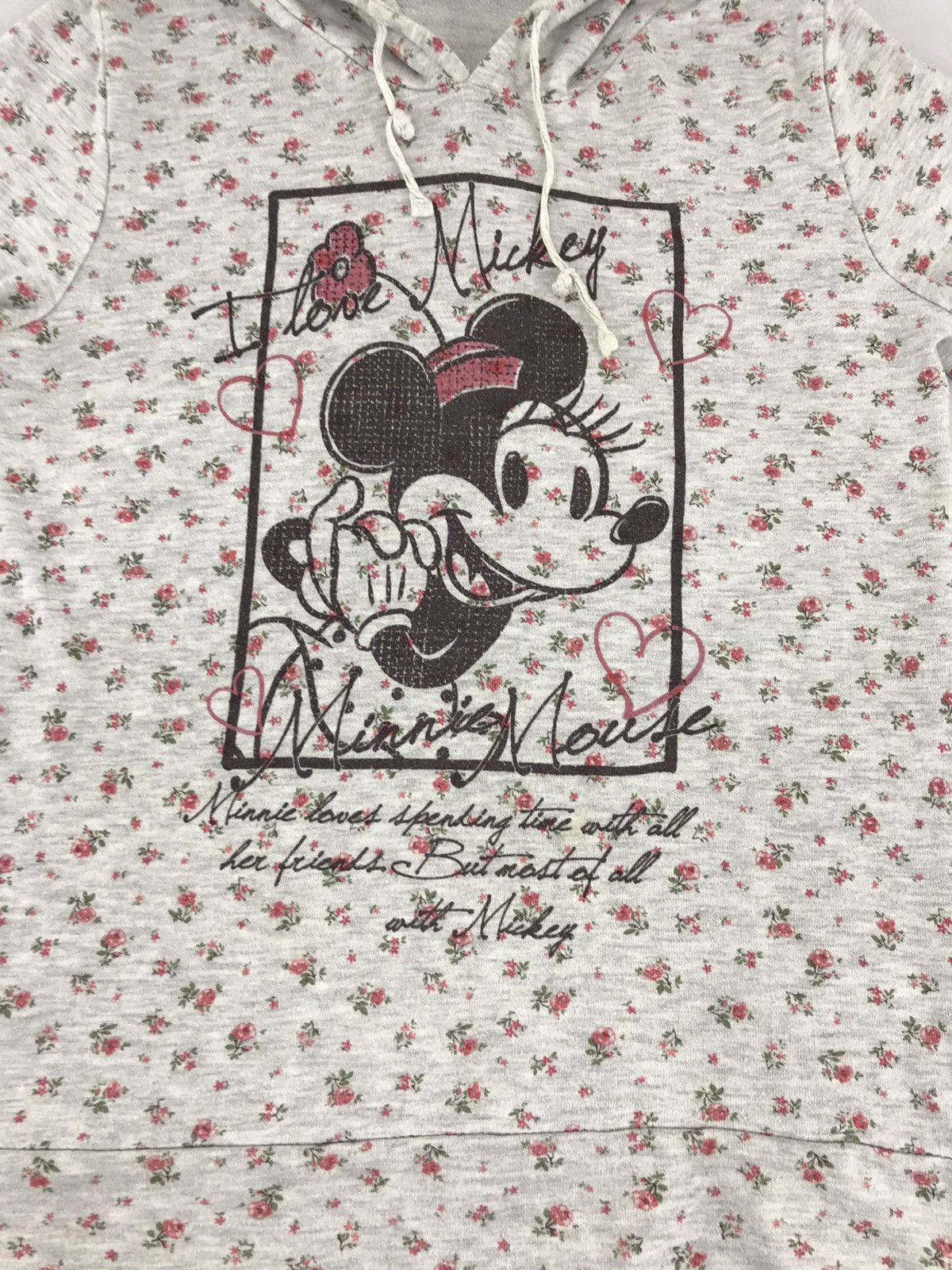 Disney × Vintage Disney I Love Minnie Mouse Sweatshirt Hoodies Size S / US 4 / IT 40 - 2 Thumbnail