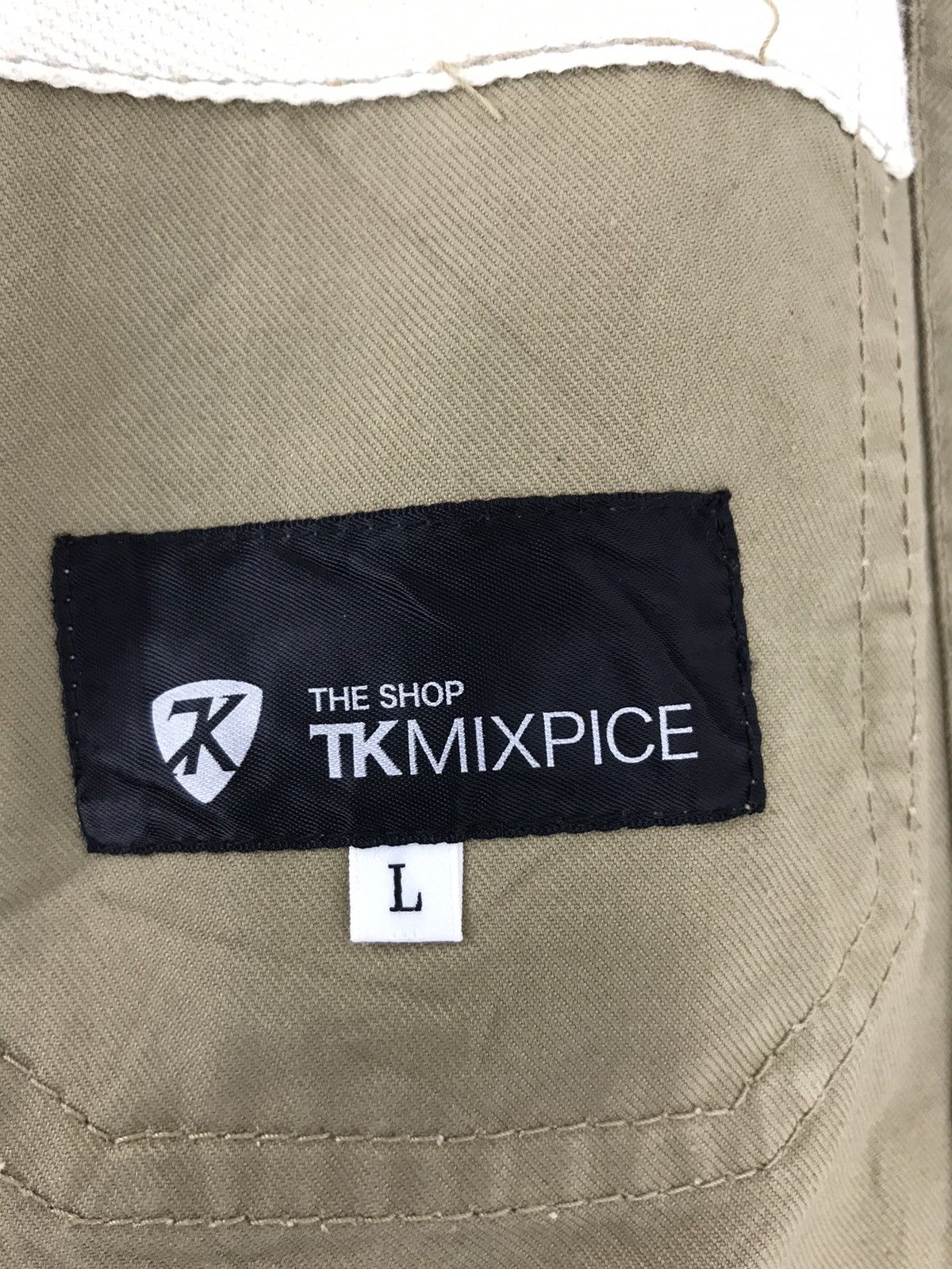Japanese Brand × Takeo Kikuchi Takeo Kikuchi The Mixpiece Button Down Jacket Tactical Size US M / EU 48-50 / 2 - 4 Thumbnail