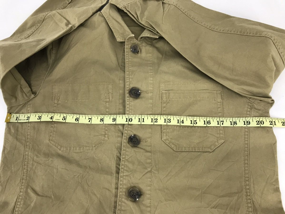 Japanese Brand × Takeo Kikuchi Takeo Kikuchi The Mixpiece Button Down Jacket Tactical Size US M / EU 48-50 / 2 - 8 Thumbnail