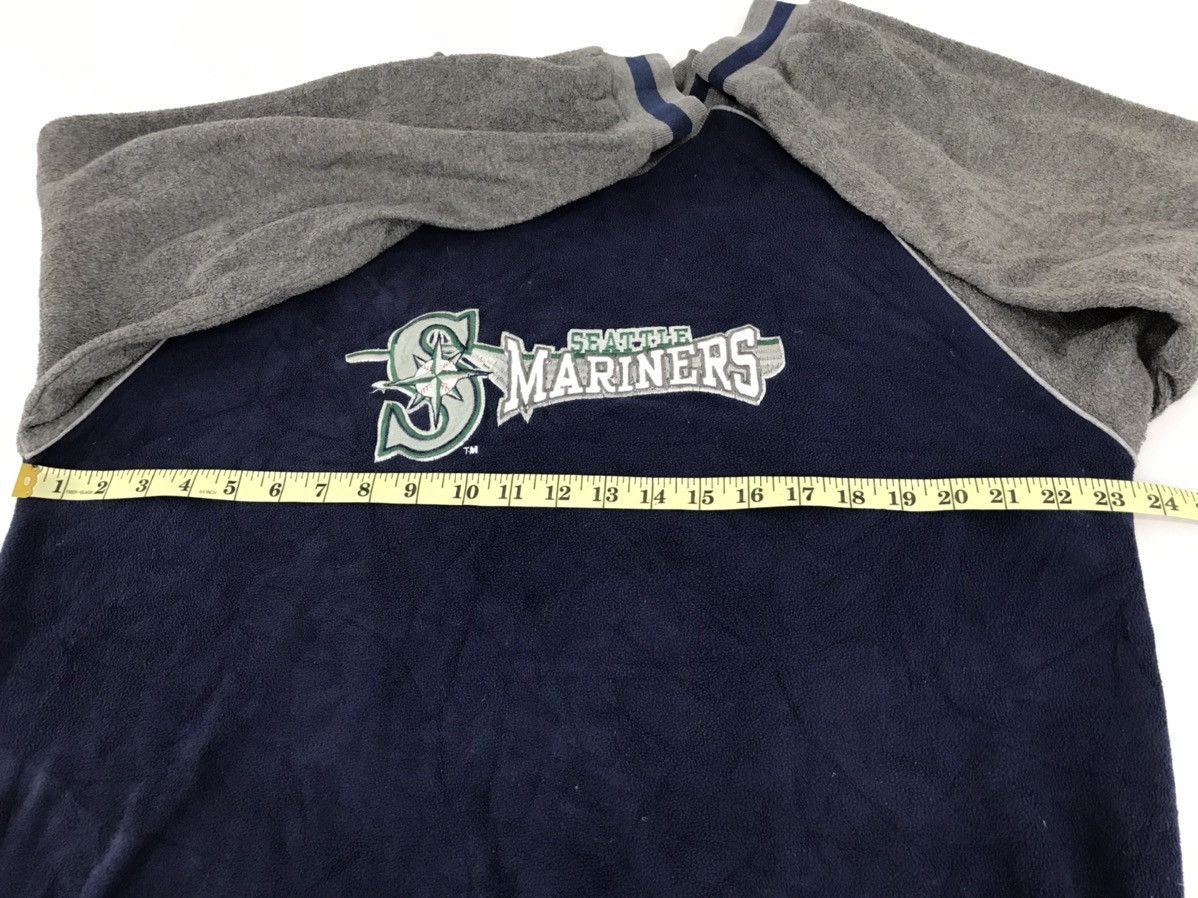 MLB × Vintage Vintage 90s MLB Seattle Mariners Sweatshirt Pull Over Size US L / EU 52-54 / 3 - 9 Thumbnail