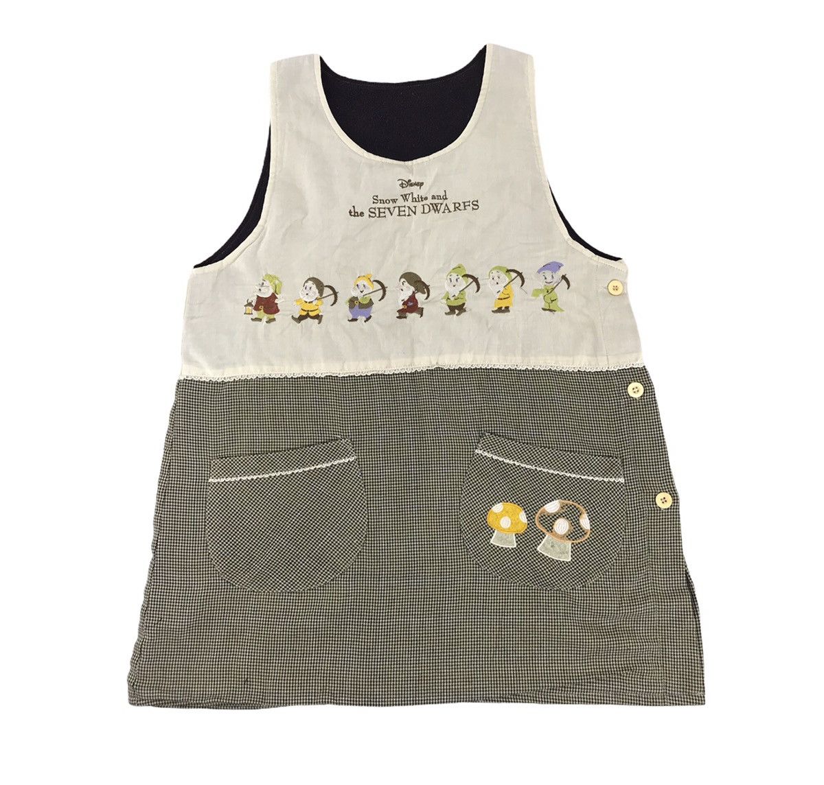 Disney × Vintage Vintage Disney Snow White and Seven Dwarfs Apron Size ONE SIZE - 1 Thumbnail
