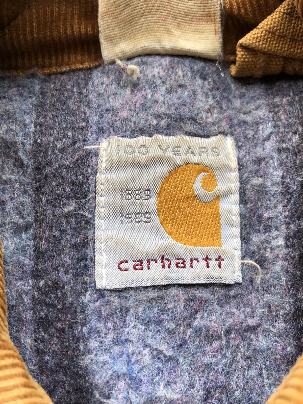 Carhartt SICK🔥Vtg Carhartt 100 Years Blanket Lined Detroit Jacket Size US M / EU 48-50 / 2 - 3 Thumbnail