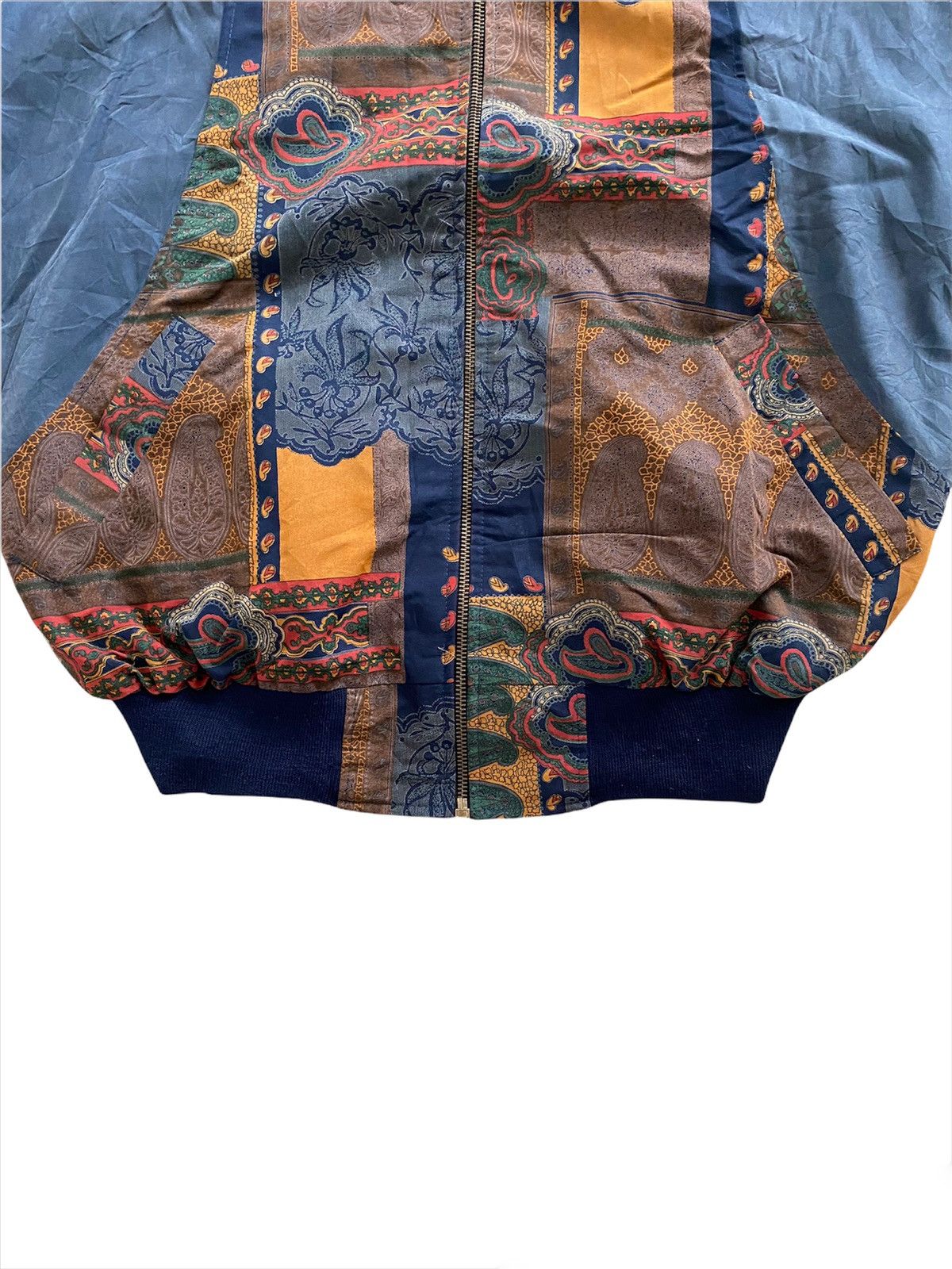 Japanese Brand × Vintage Vintage 80's Bomber Bandana pachwork Jacket style kapital Size US M / EU 48-50 / 2 - 7 Thumbnail