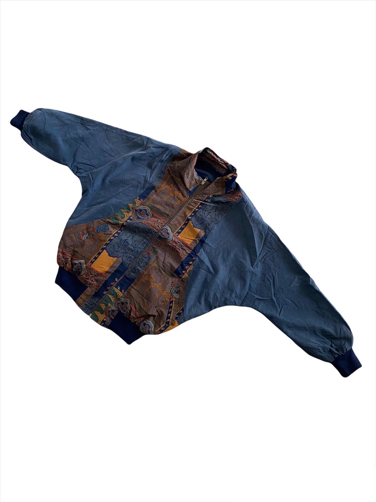 Japanese Brand × Vintage Vintage 80's Bomber Bandana pachwork Jacket style kapital Size US M / EU 48-50 / 2 - 2 Thumbnail