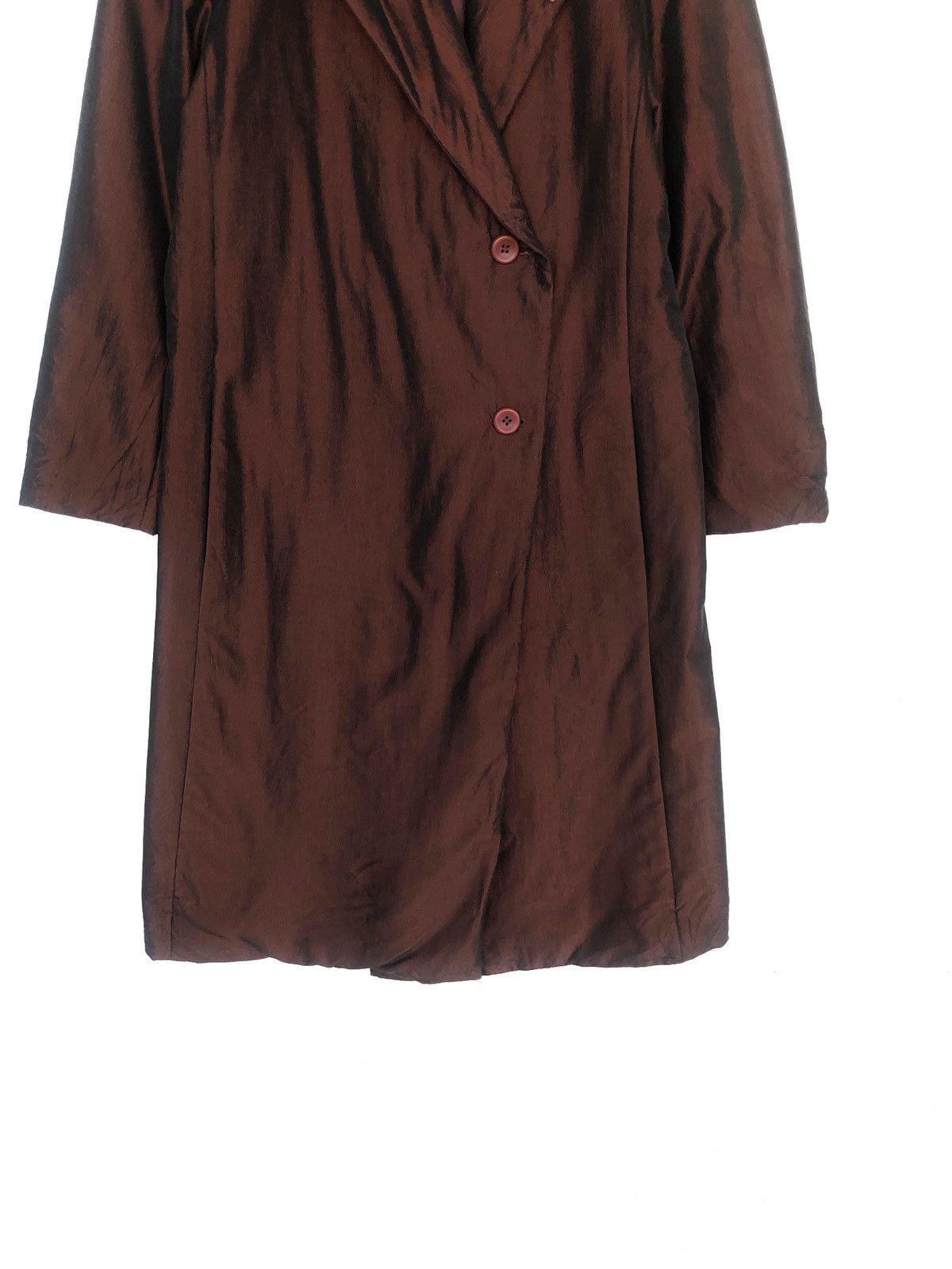 Issey Miyake FW13 Issey Miyake Double Breast Runway Long Coat Jacket Size US M / EU 48-50 / 2 - 3 Thumbnail