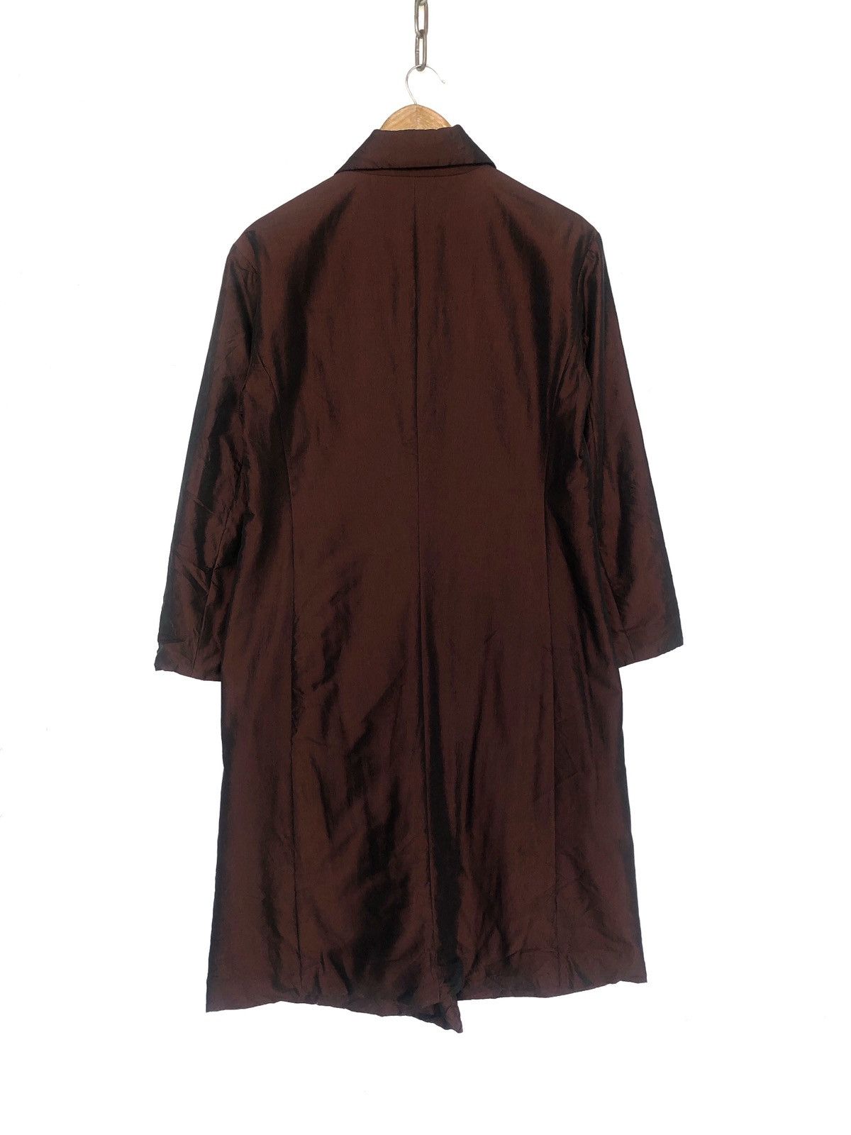 Issey Miyake FW13 Issey Miyake Double Breast Runway Long Coat Jacket Size US M / EU 48-50 / 2 - 4 Thumbnail