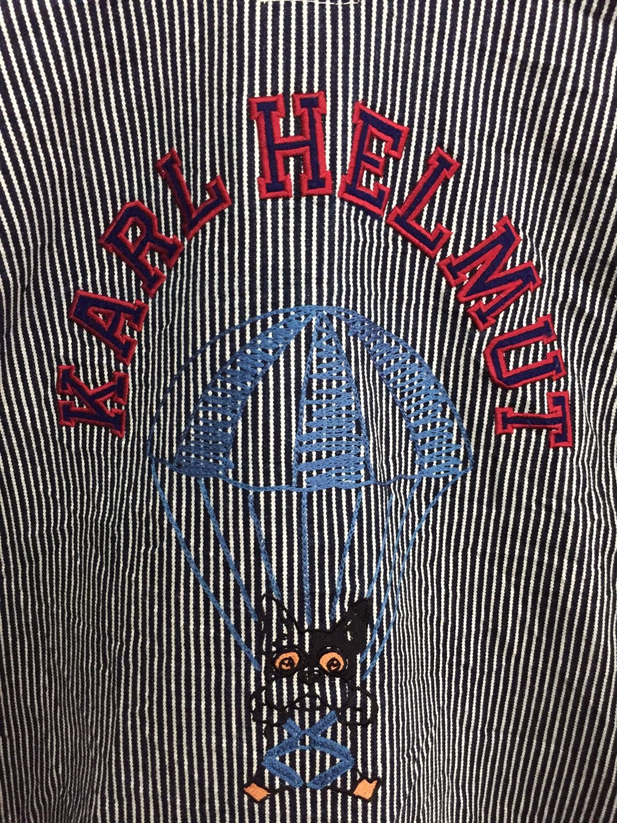 Karl Helmut Karl Helmut Hickory Stripe Oversized Worker Jacket Size US L / EU 52-54 / 3 - 3 Thumbnail