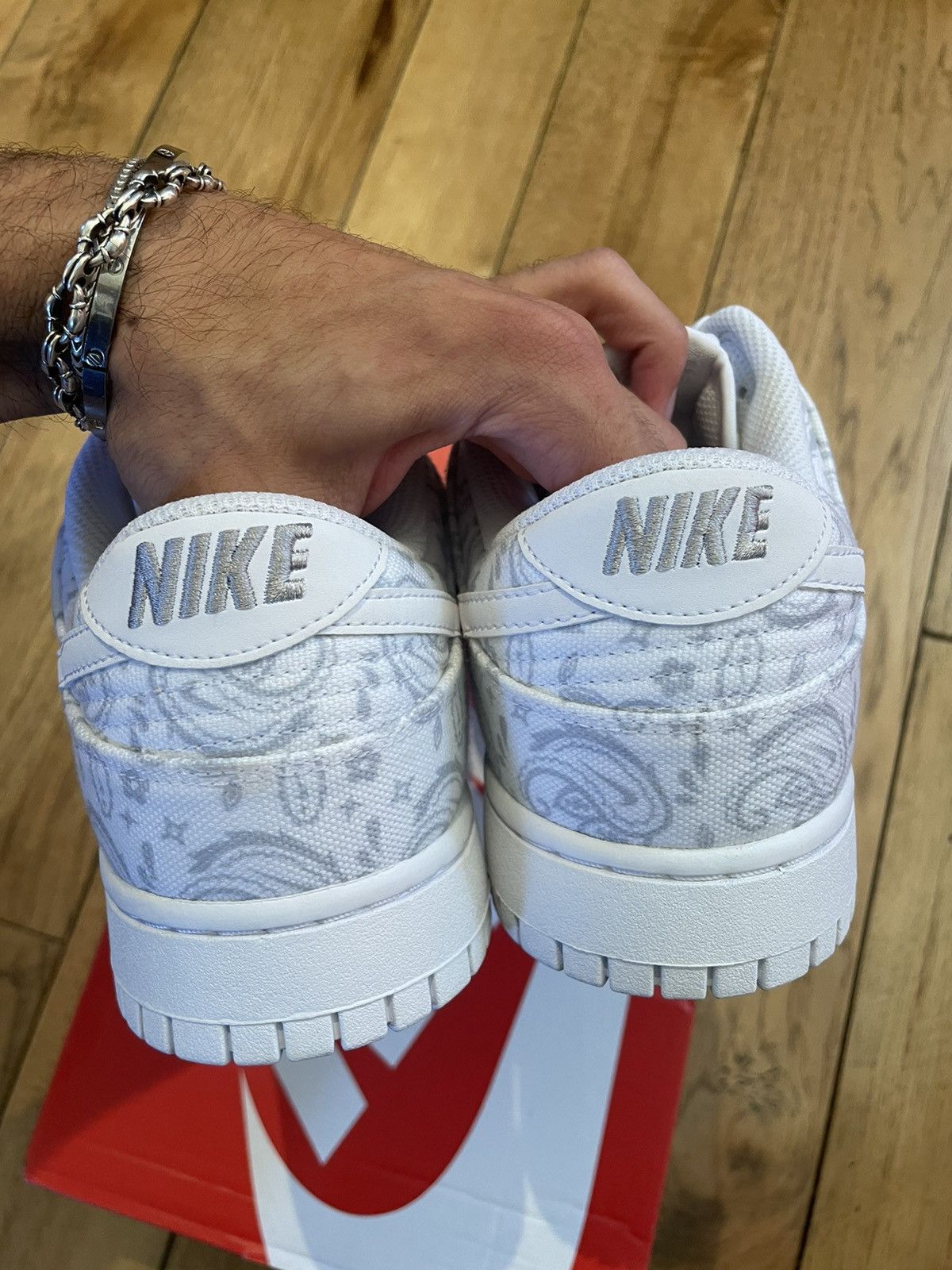 Nike Nike Dunk Low ESS W White Paisley 2022 Size US 9 / EU 42 - 10 Thumbnail
