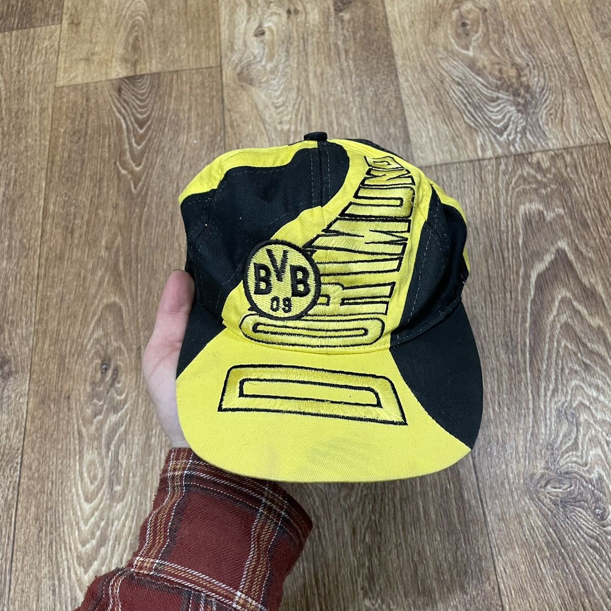 Vintage Vintage 90s BVB Borussia Dortmund Logo Snapback Cap Punk OS Size ONE SIZE - 1 Thumbnail