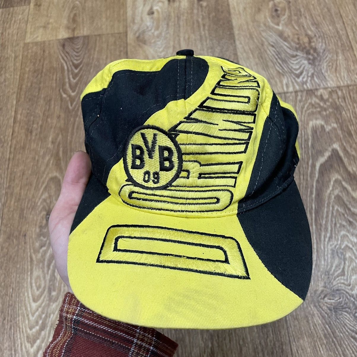 Vintage Vintage 90s BVB Borussia Dortmund Logo Snapback Cap Punk OS Size ONE SIZE - 2 Thumbnail