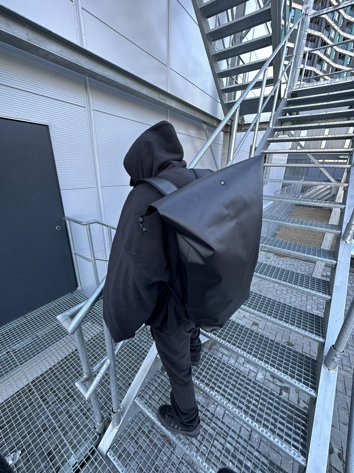image of Yeezy Gap Dry Bag in Black, Men's