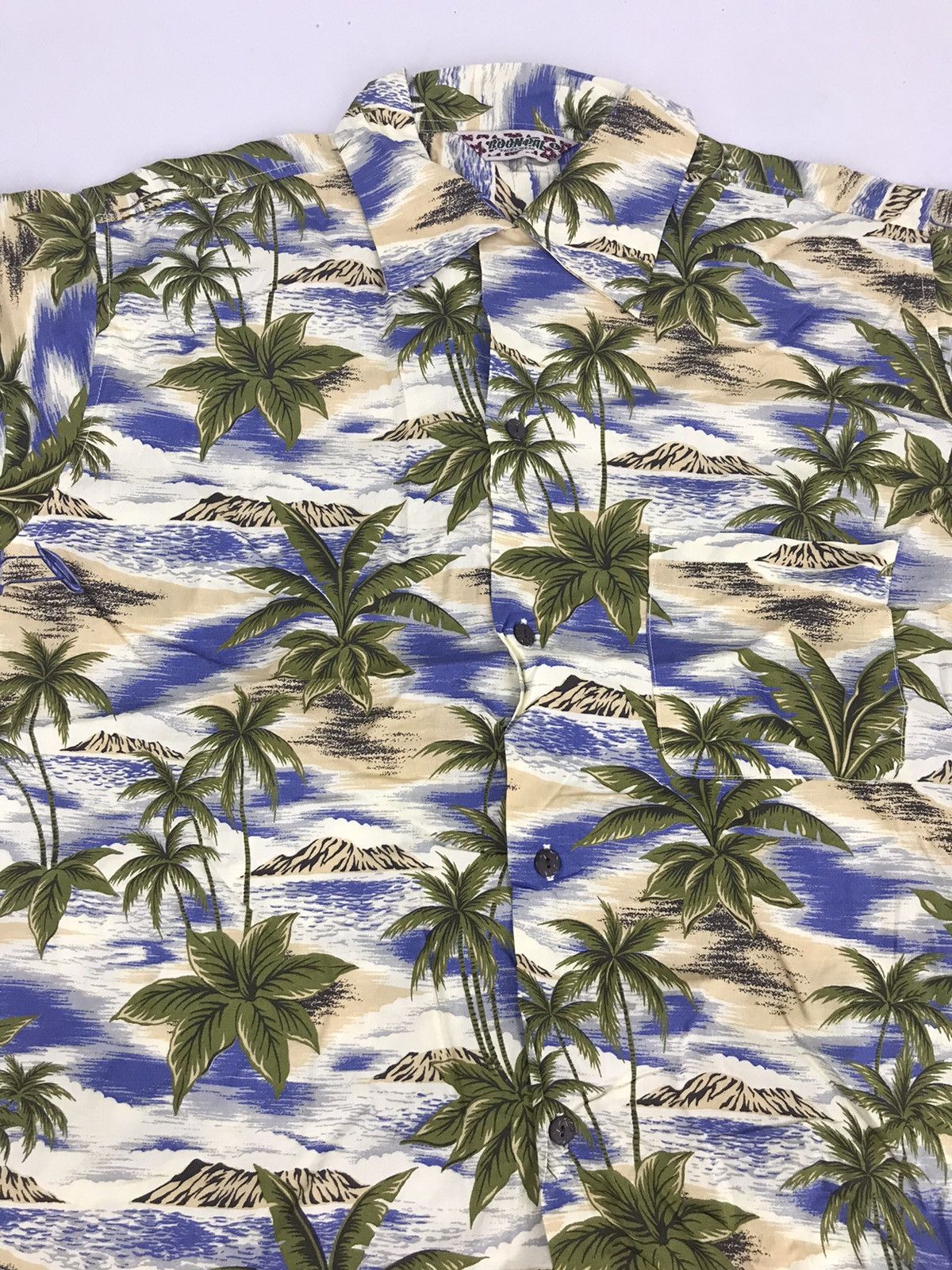 Vintage Vintage Hawaiian Boon Pal Ocean Pacific Coconut Palm Tree Size US L / EU 52-54 / 3 - 3 Thumbnail
