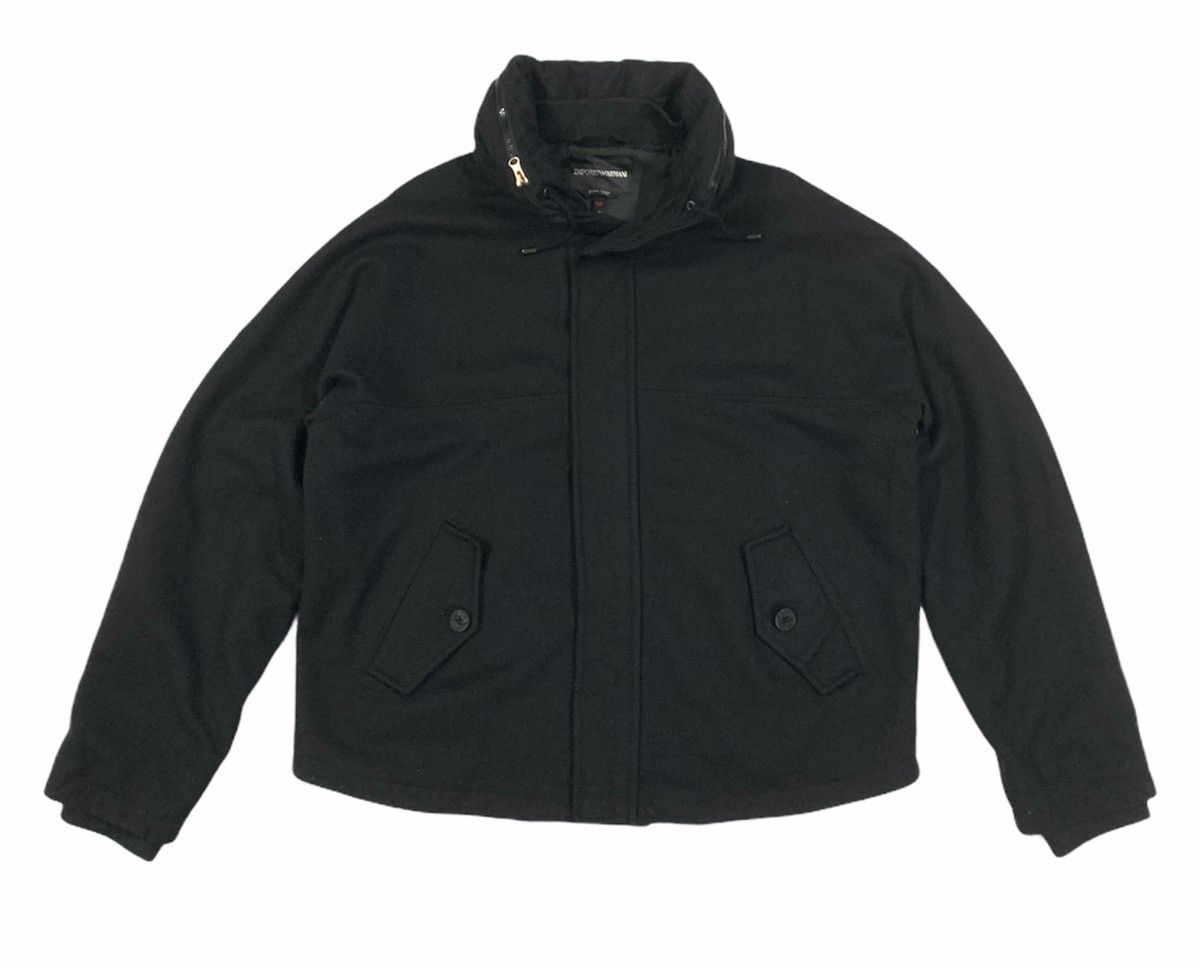 Armani Exchange 🔥 Emporio Armani Wool Luxury Designer Jacket Size US L / EU 52-54 / 3 - 1 Thumbnail
