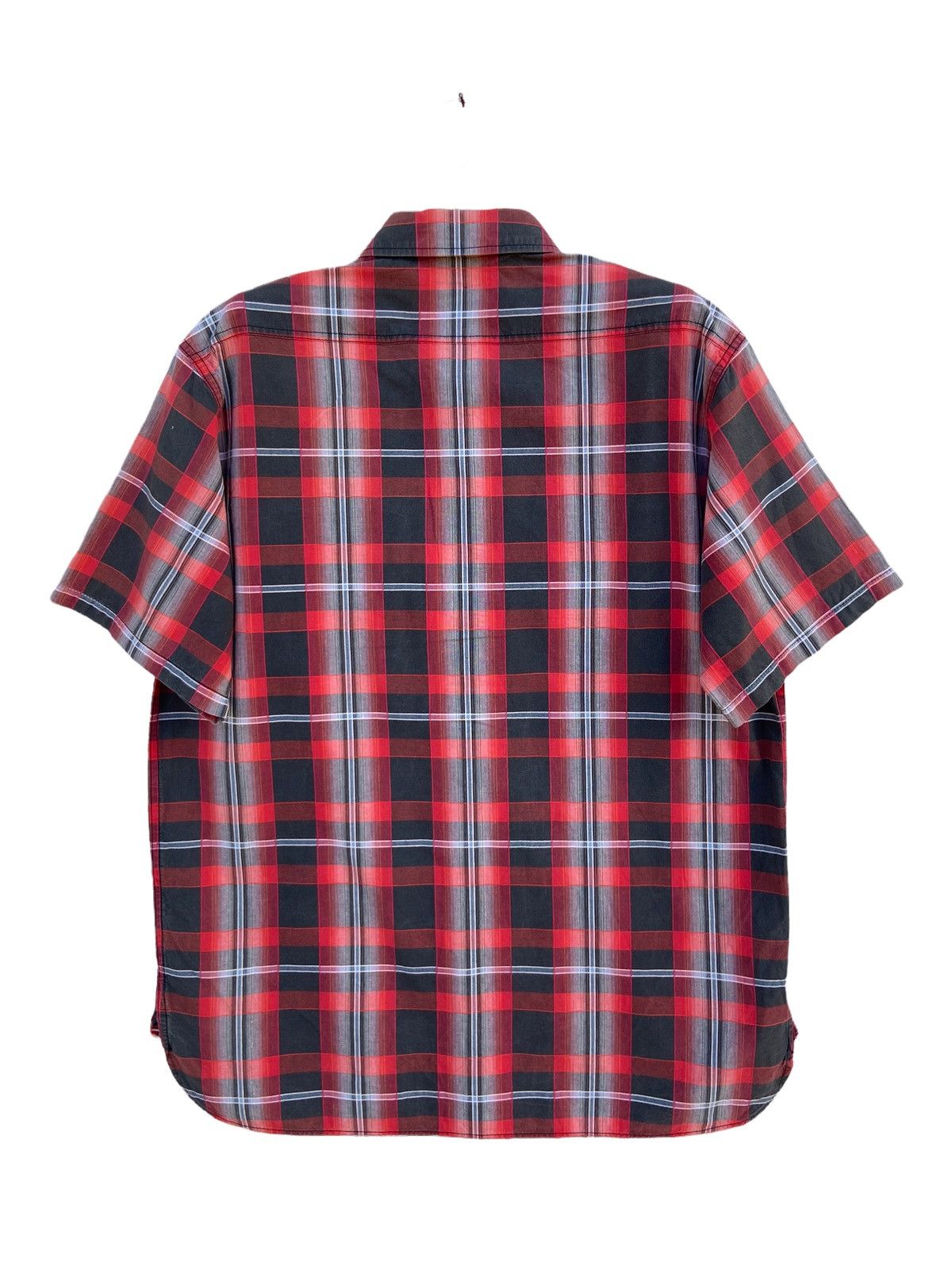 Designer MOTORCYCLE GARMENT CHECKERED SHIRT Size US XL / EU 56 / 4 - 4 Thumbnail
