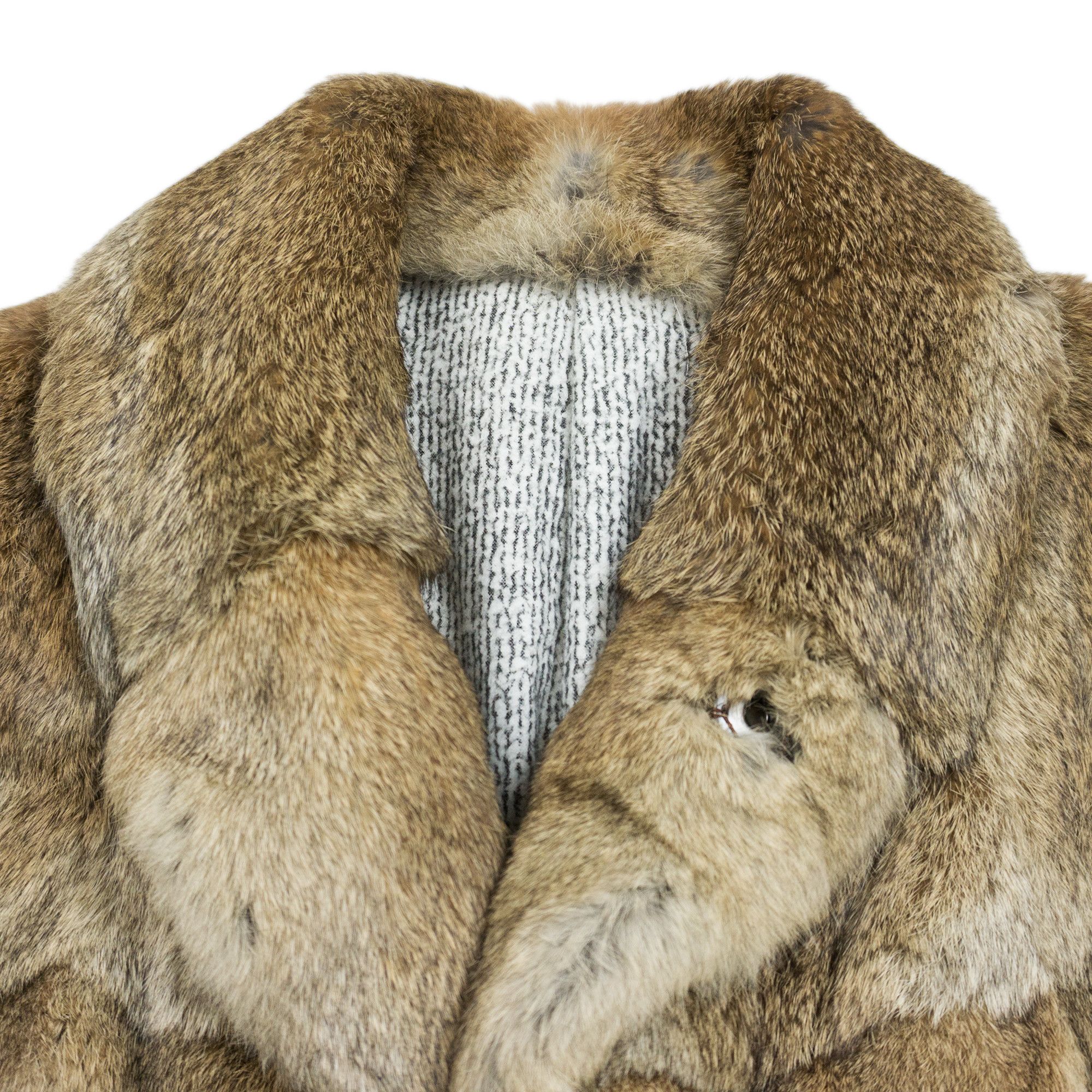 Number (N)ine Number (N)ine AW07 Rabbit Fur Coat Size US L / EU 52-54 / 3 - 5 Thumbnail