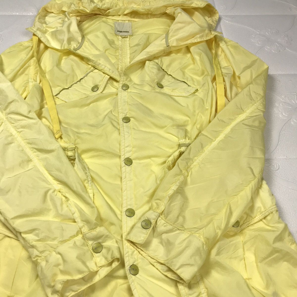 Diesel × Vintage Vintage Diesel Bondage Light Long Jacket Size S / US 4 / IT 40 - 8 Thumbnail
