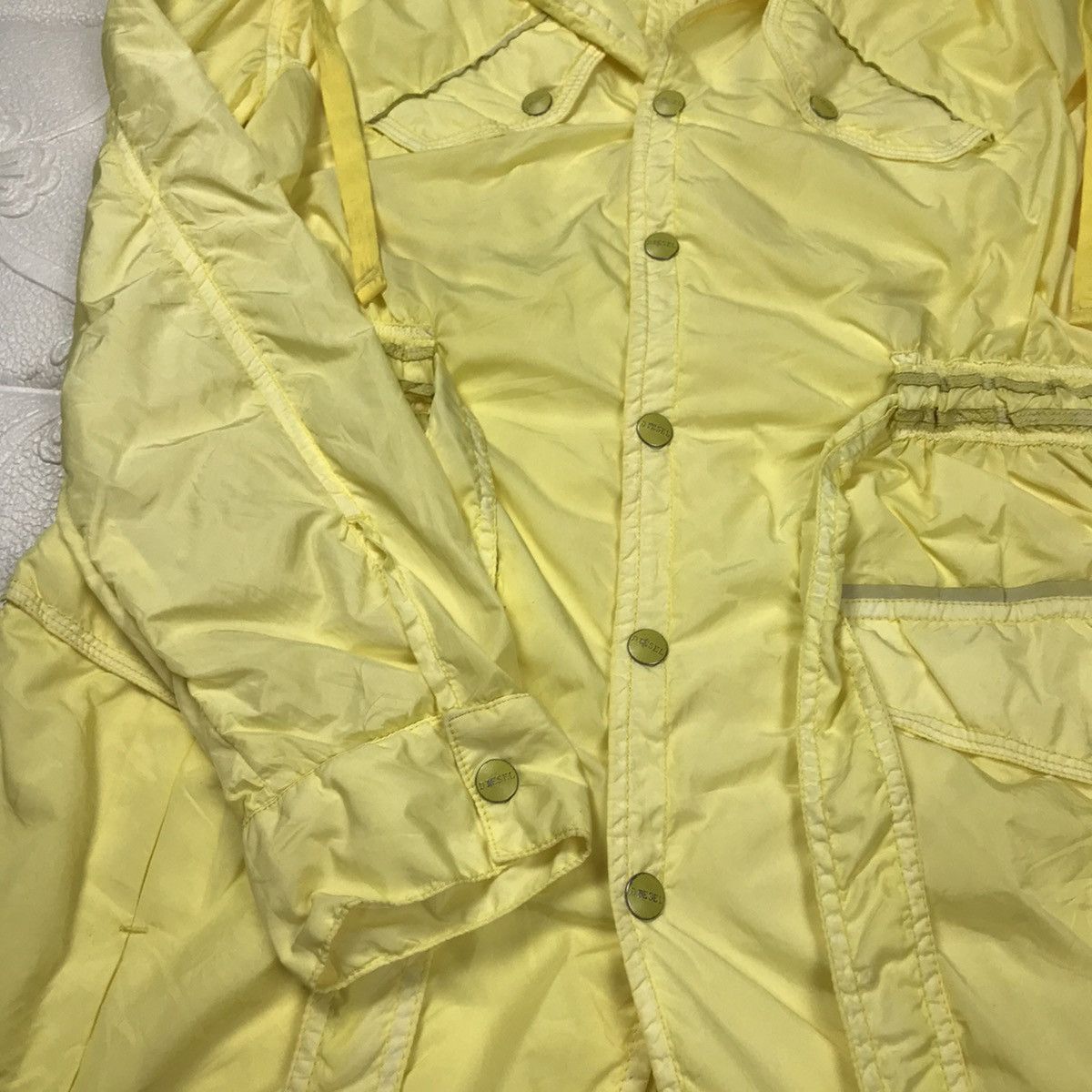 Diesel × Vintage Vintage Diesel Bondage Light Long Jacket Size S / US 4 / IT 40 - 7 Thumbnail