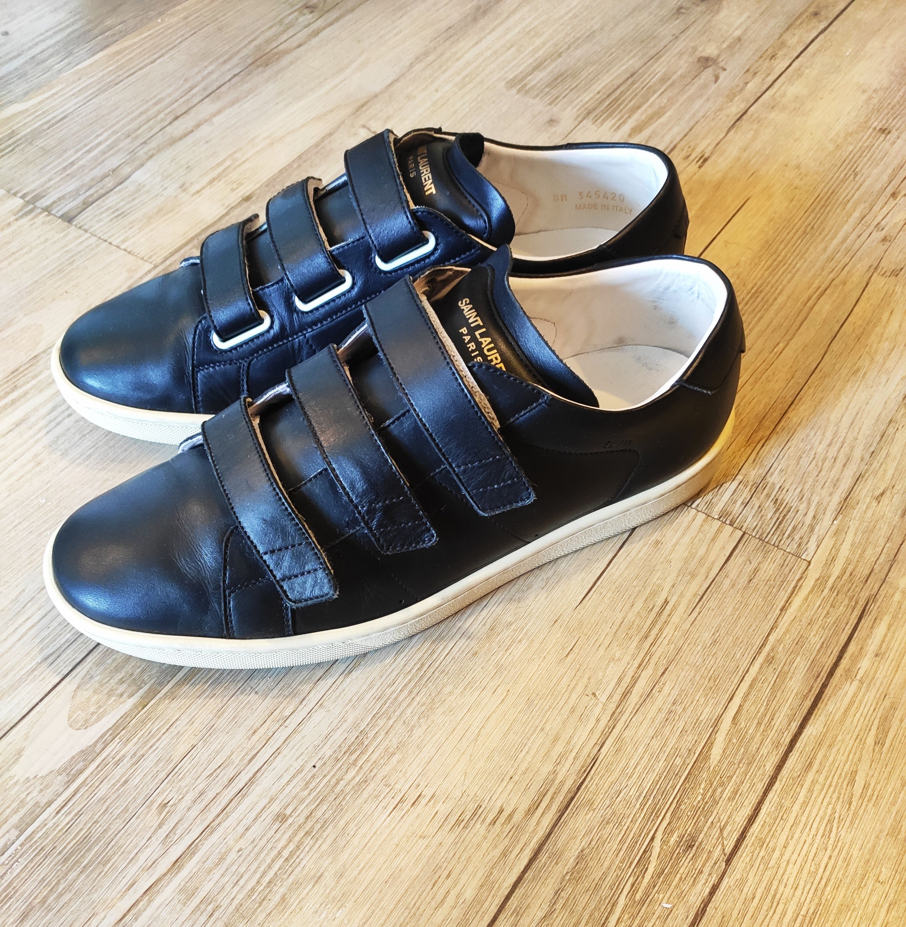 Saint Laurent Paris Velcro sneakers.Like Celine or Raf Simons Size US 9 / EU 42 - 6 Thumbnail