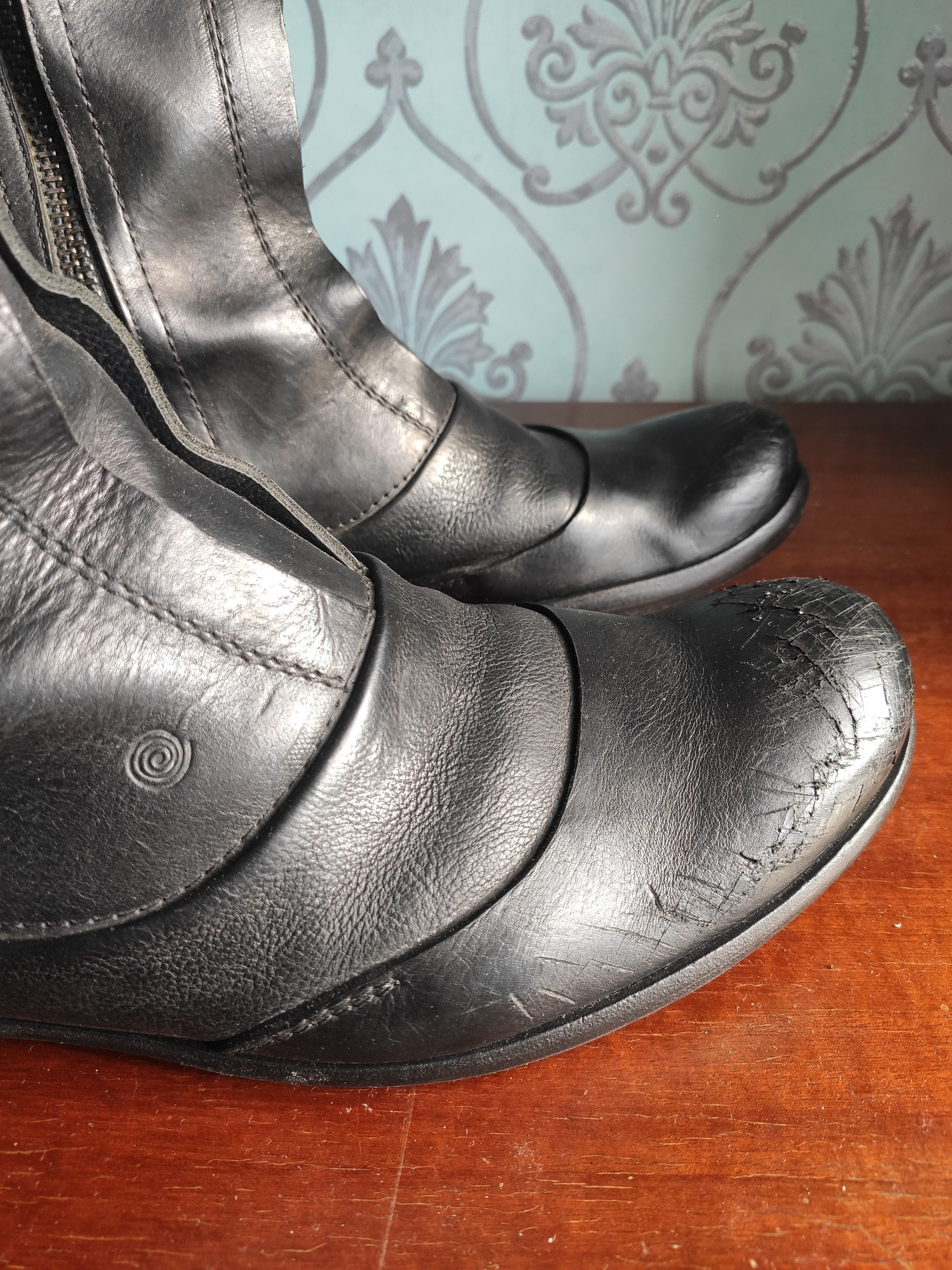 Marsell RARE! Distressed toe cap boots.Like GUIDI or A1923 Size US 10 / EU 43 - 7 Thumbnail