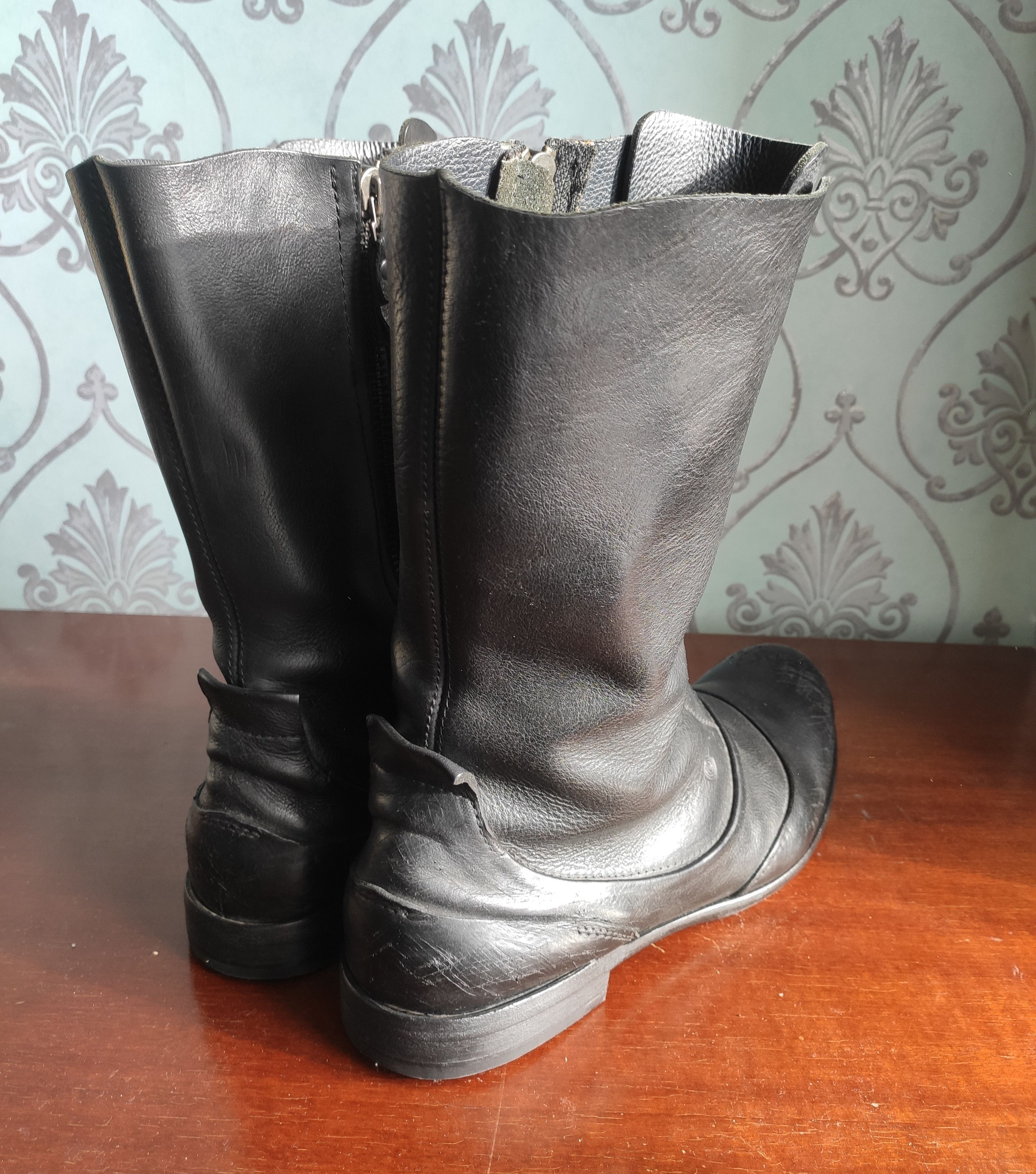 Marsell RARE! Distressed toe cap boots.Like GUIDI or A1923 Size US 10 / EU 43 - 5 Thumbnail