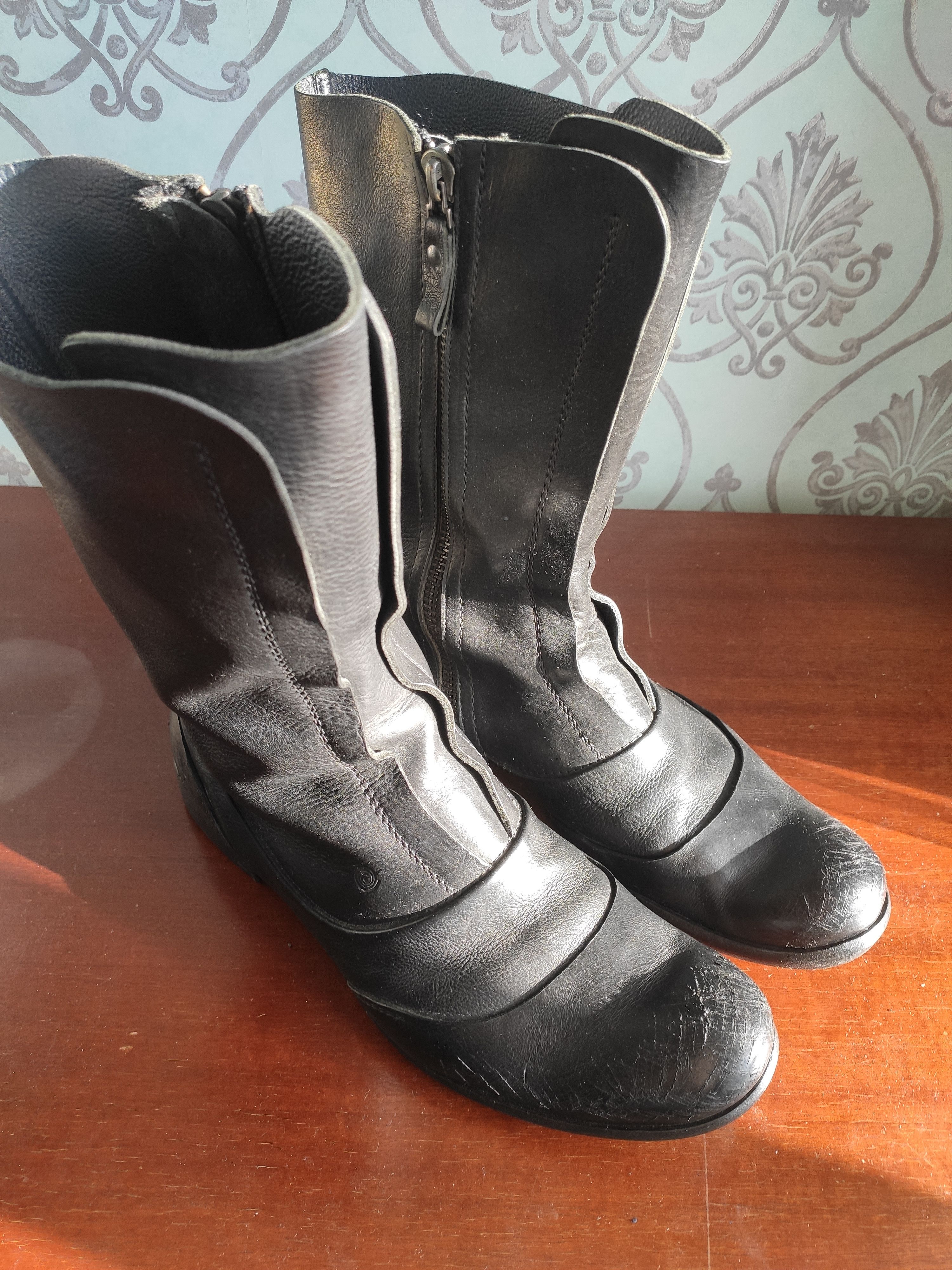 Marsell RARE! Distressed toe cap boots.Like GUIDI or A1923 Size US 10 / EU 43 - 6 Thumbnail