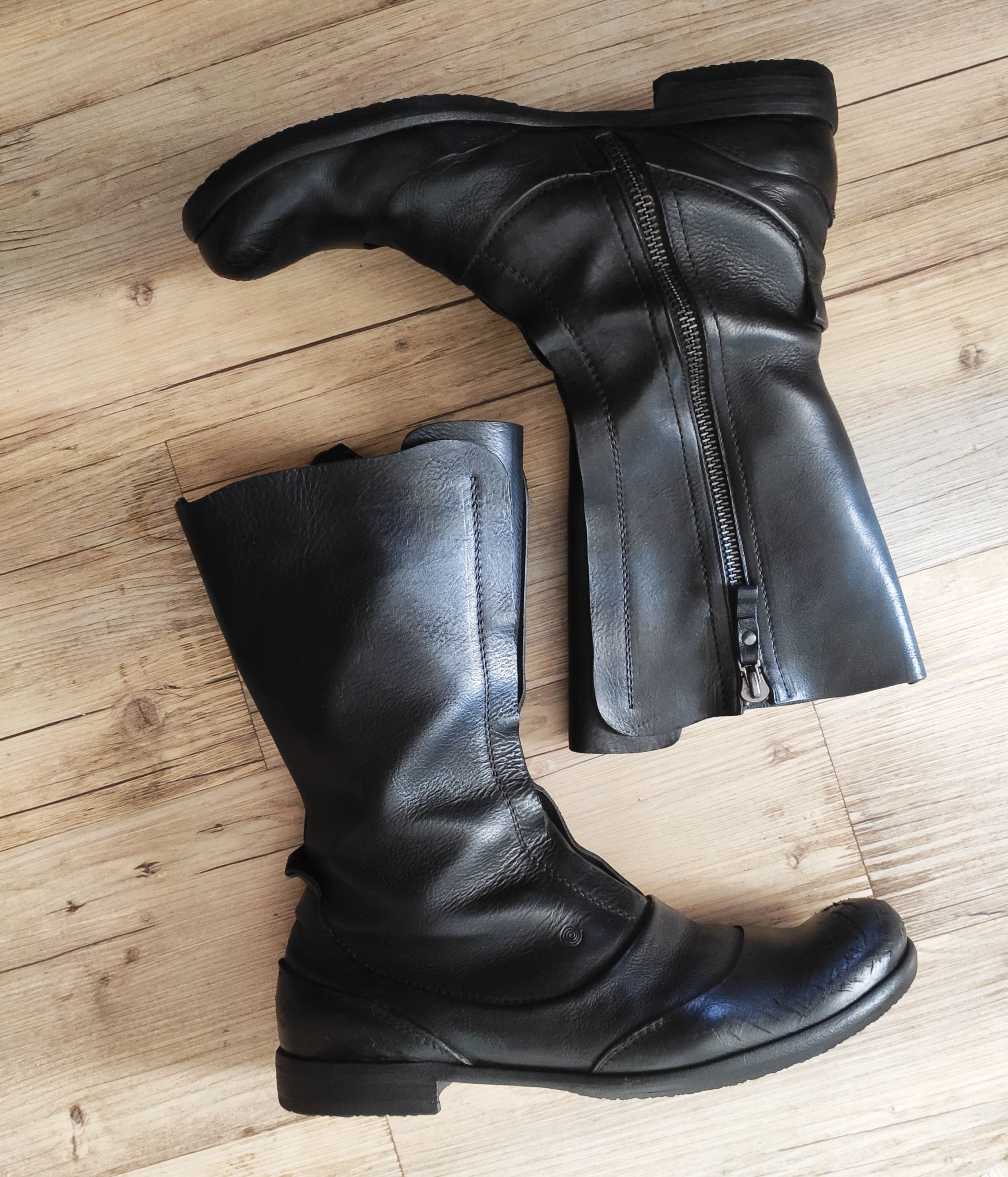 Marsell RARE! Distressed toe cap boots.Like GUIDI or A1923 Size US 10 / EU 43 - 2 Thumbnail