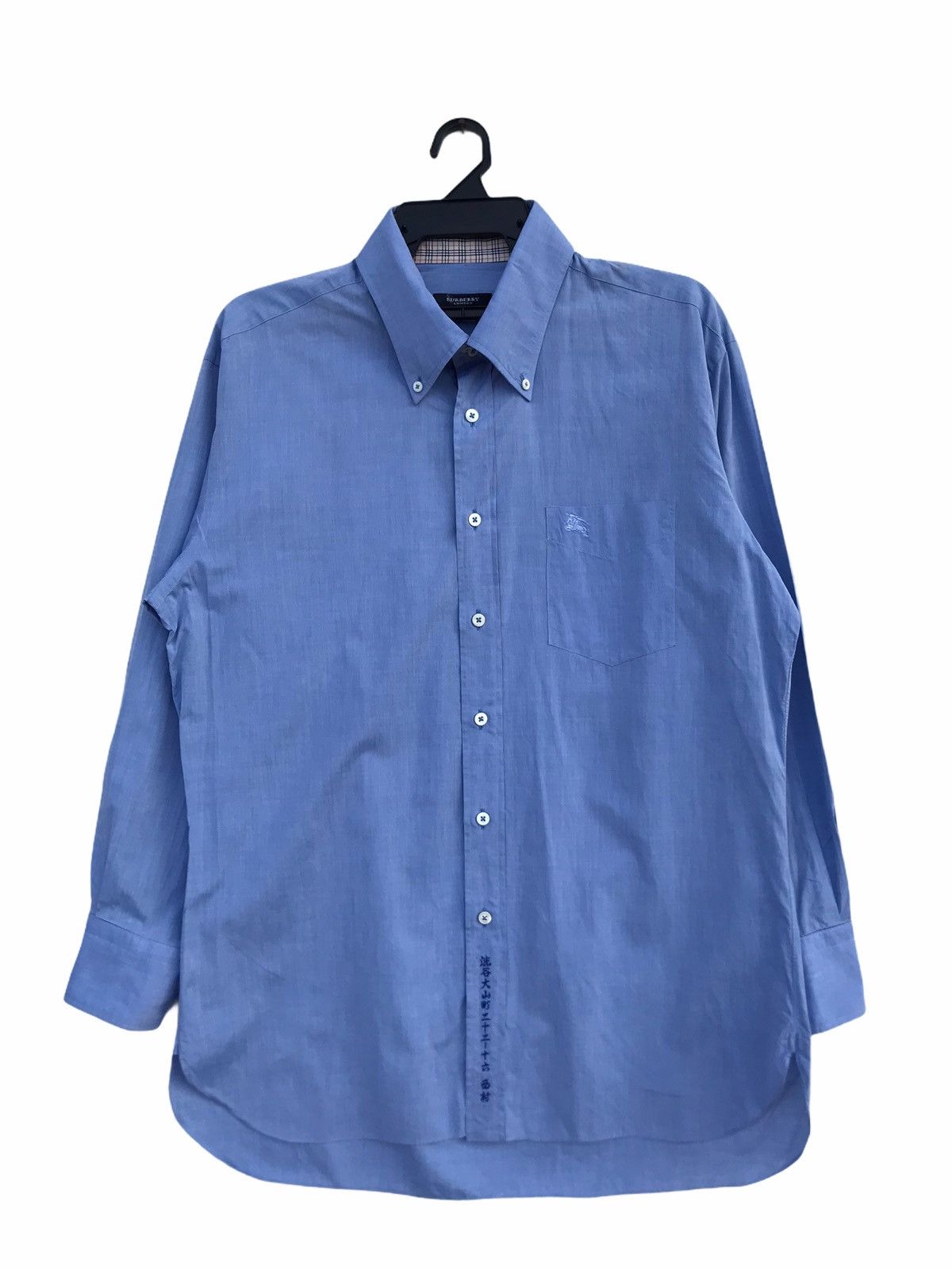 Burberry Vintage Burberry Shirt Size US L / EU 52-54 / 3 - 1 Thumbnail