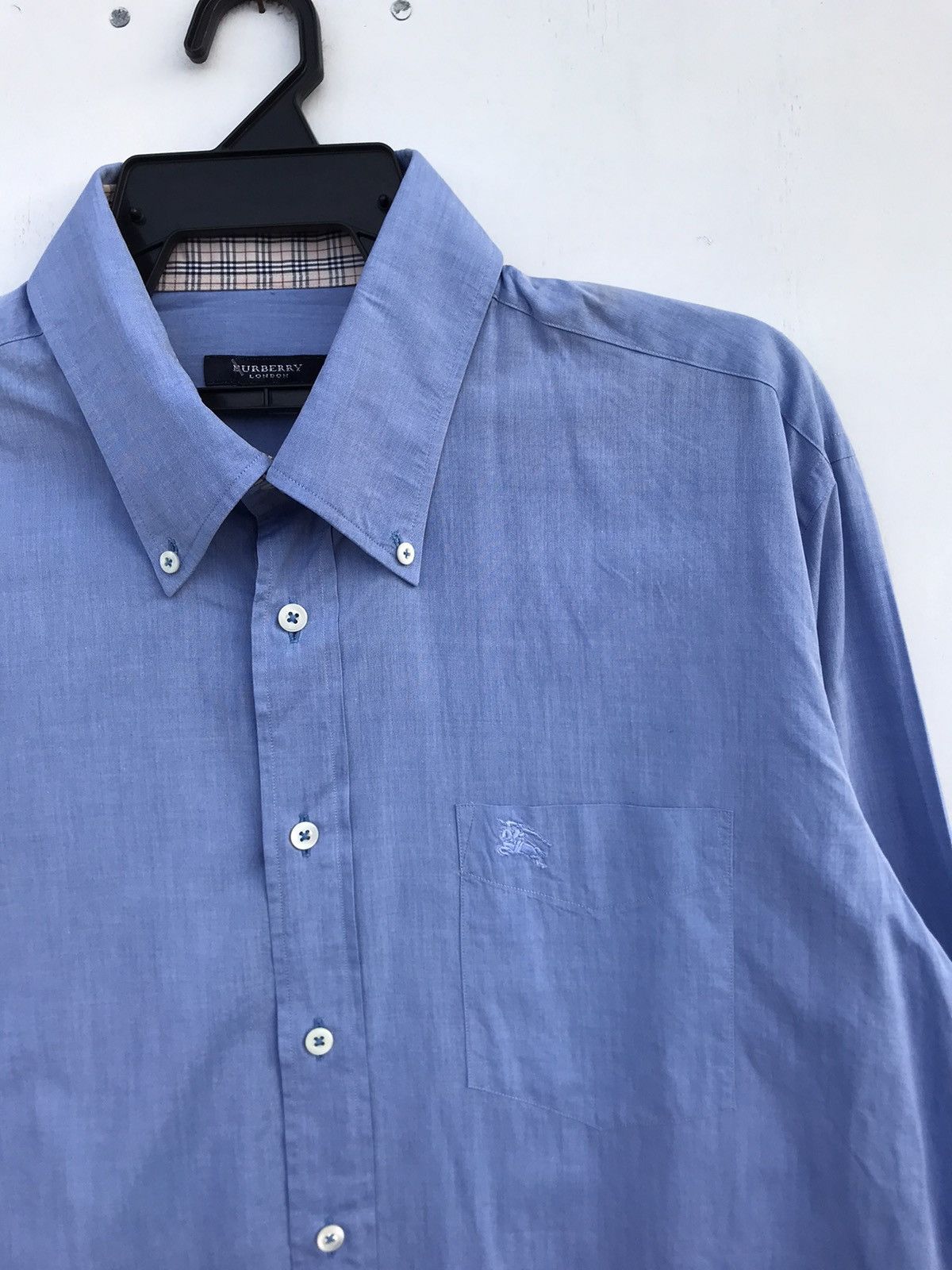 Burberry Vintage Burberry Shirt Size US L / EU 52-54 / 3 - 4 Thumbnail