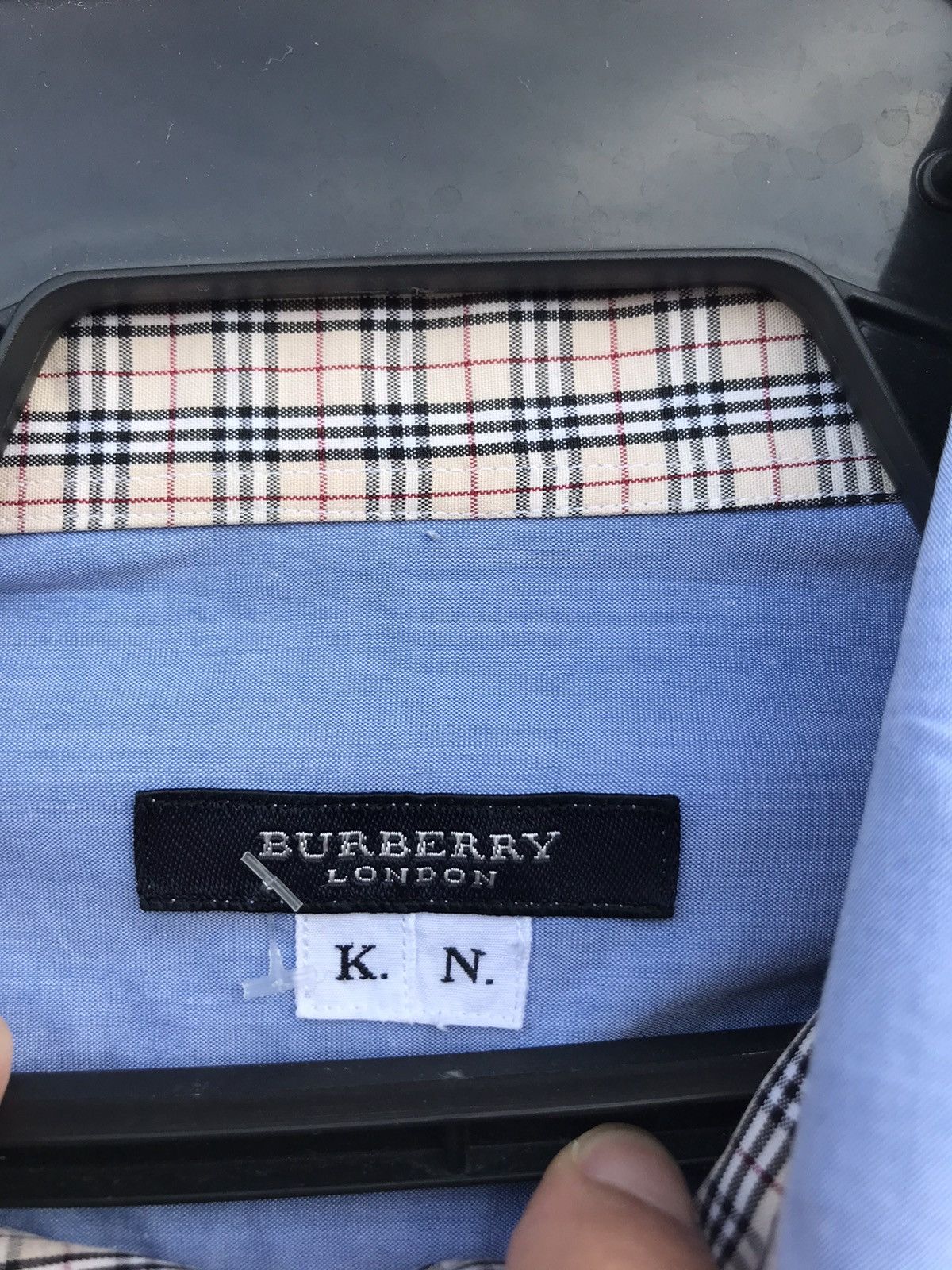 Burberry Vintage Burberry Shirt Size US L / EU 52-54 / 3 - 3 Thumbnail
