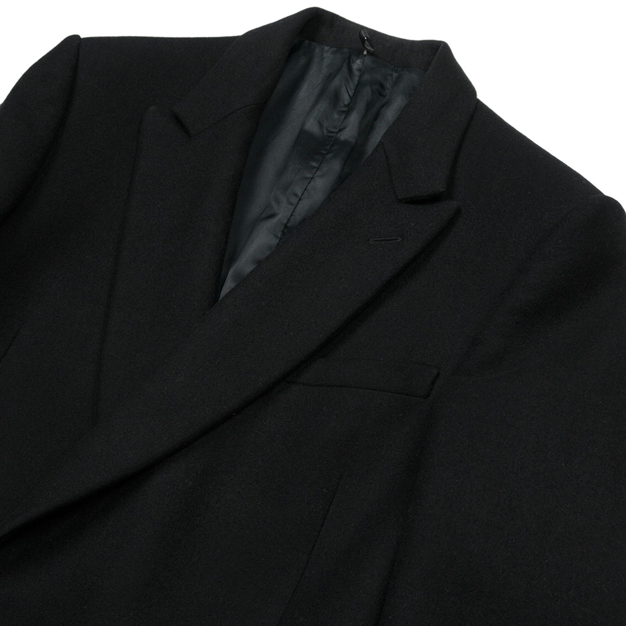 Dior × Hedi Slimane AW01 "Solitaire" 100% Cashmere Coat Size US M / EU 48-50 / 2 - 7 Thumbnail