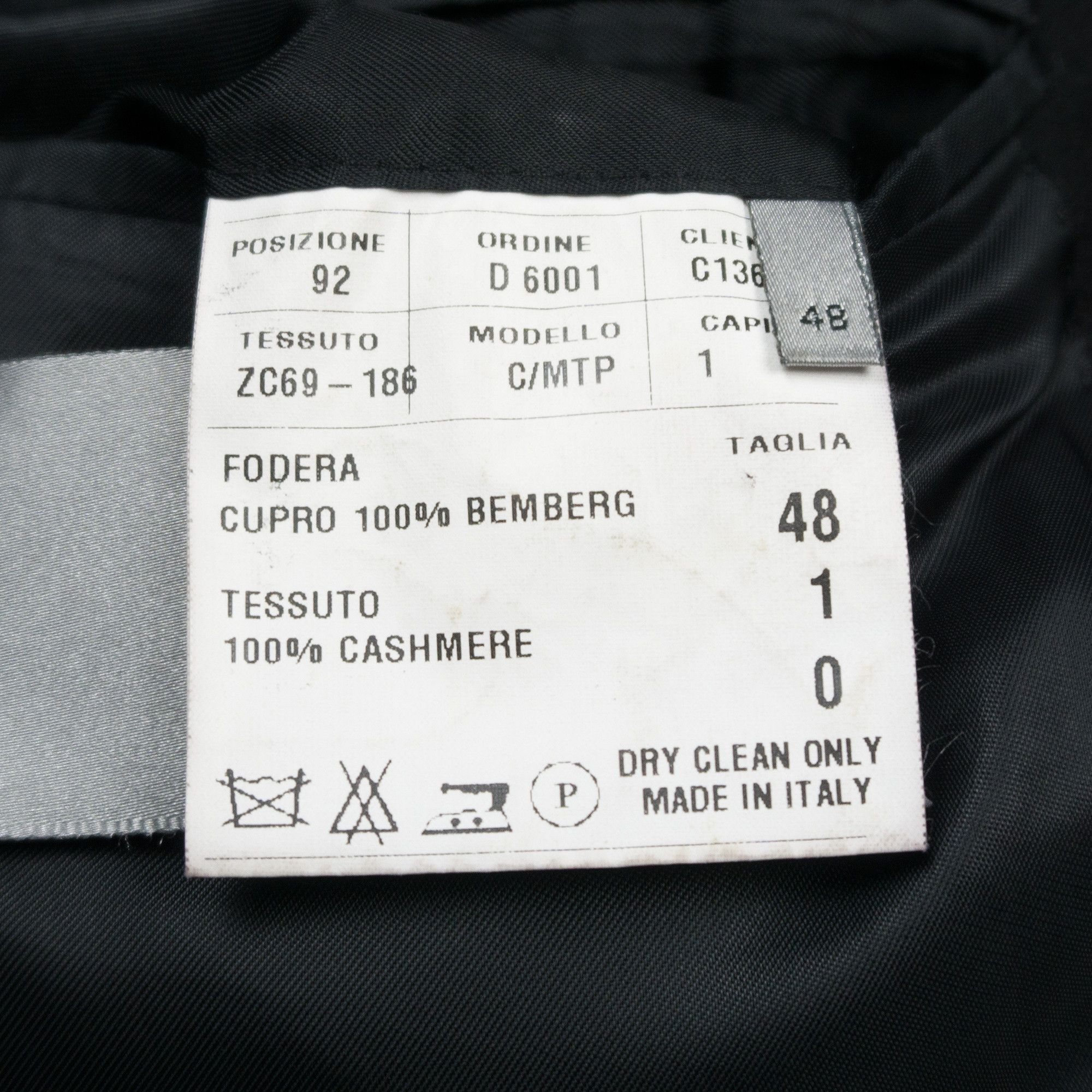 Dior × Hedi Slimane AW01 "Solitaire" 100% Cashmere Coat Size US M / EU 48-50 / 2 - 3 Thumbnail