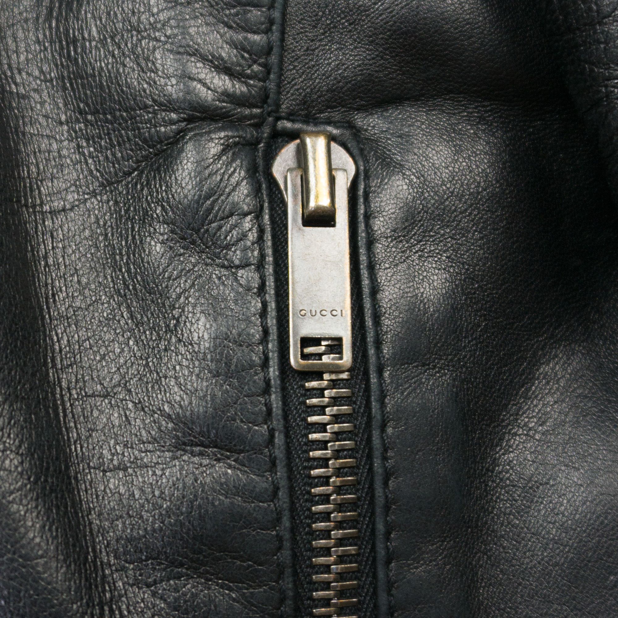 Gucci Gucci by Tom Ford Leather Jacket Size US L / EU 52-54 / 3 - 5 Thumbnail