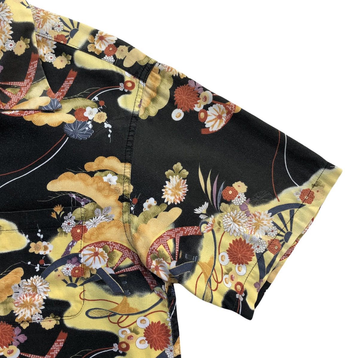 Eternal Hawaiian cotton shirt Japanese motif by Eternal Japan Size US L / EU 52-54 / 3 - 8 Thumbnail