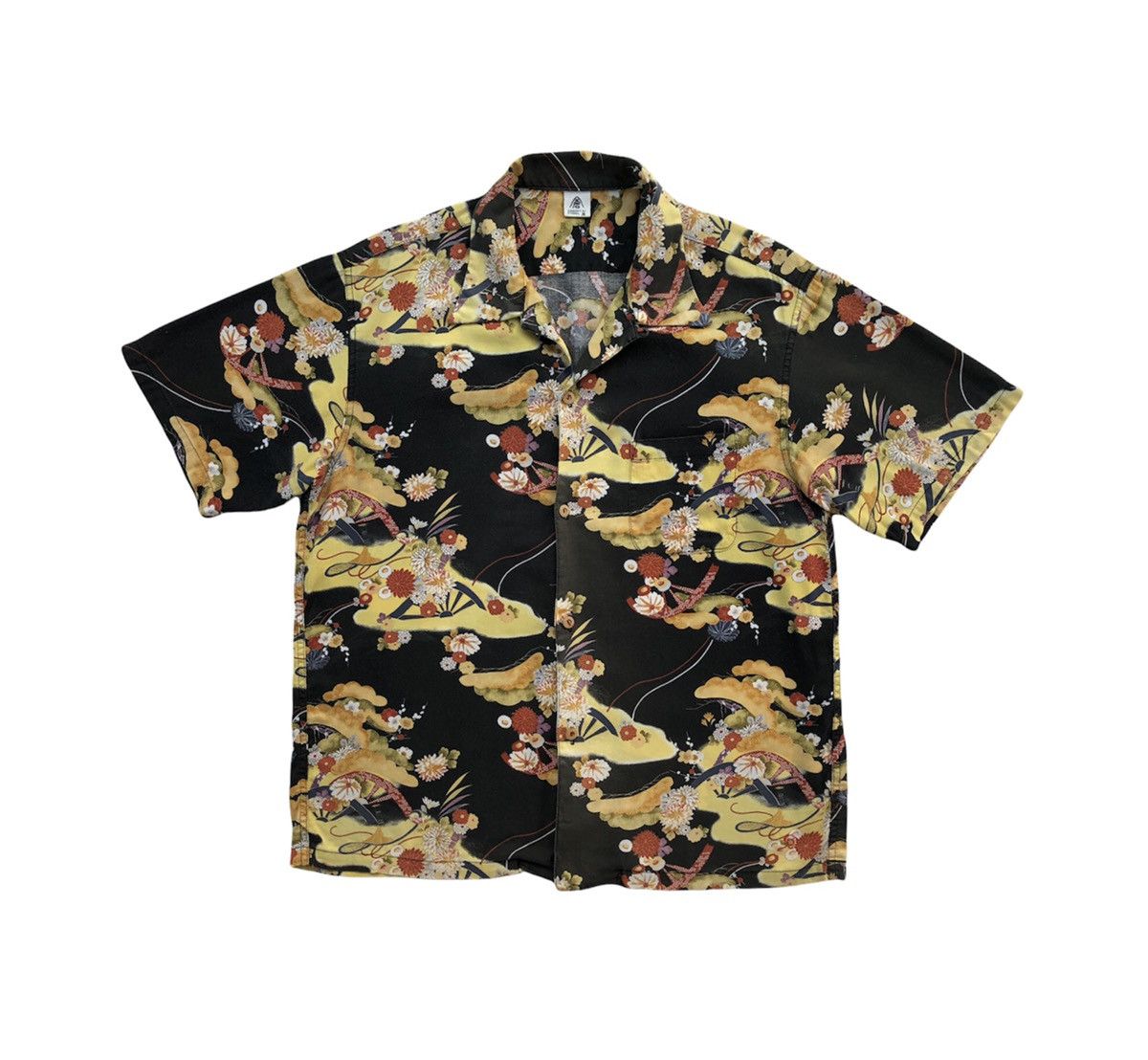Eternal Hawaiian cotton shirt Japanese motif by Eternal Japan Size US L / EU 52-54 / 3 - 4 Thumbnail