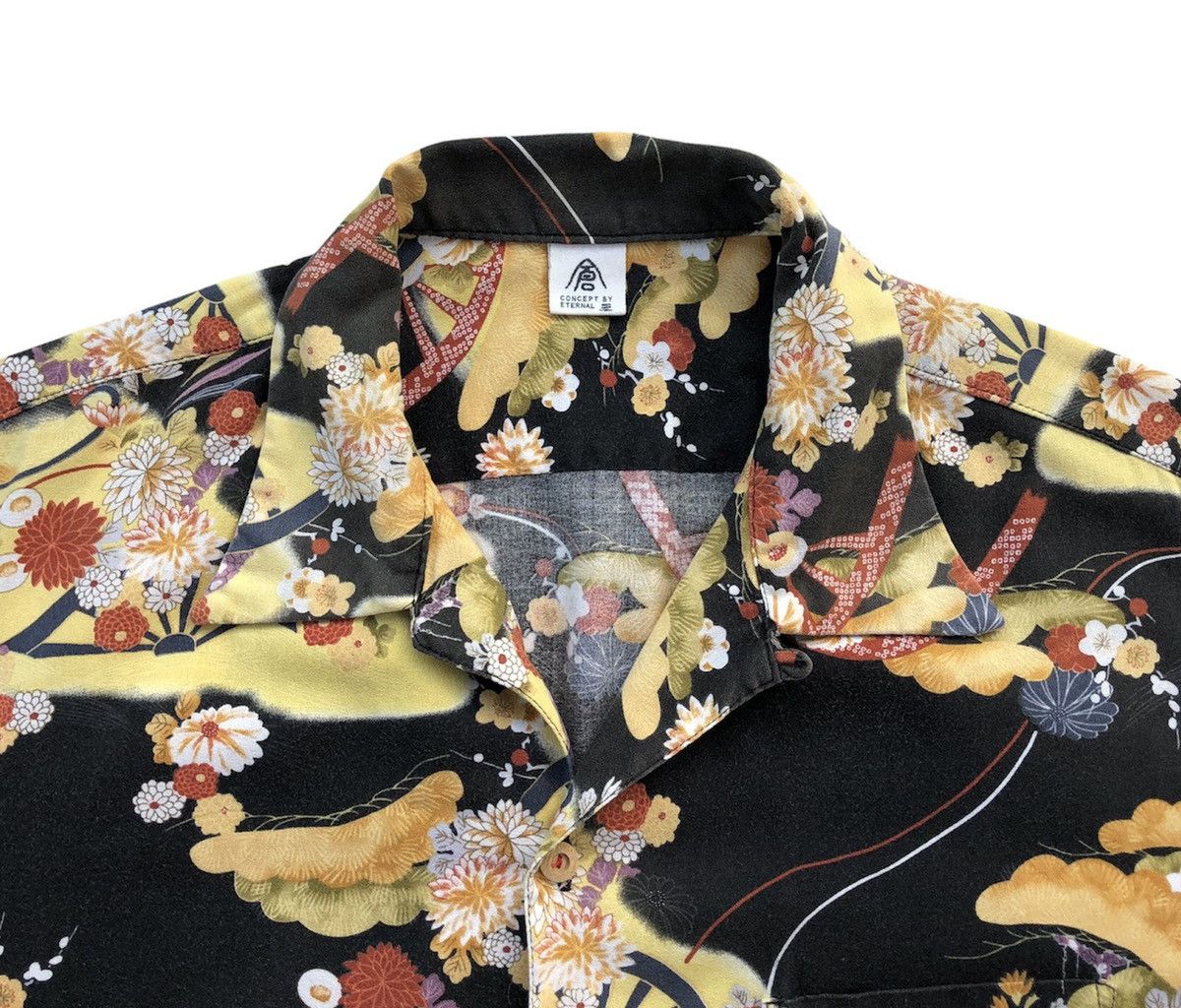 Eternal Hawaiian cotton shirt Japanese motif by Eternal Japan Size US L / EU 52-54 / 3 - 6 Thumbnail