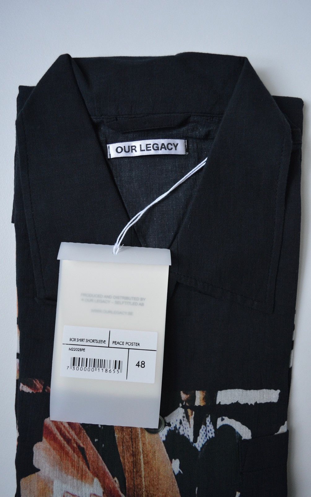 Our Legacy ‘Peace Pioneer’ Print Box Shirt Size US M / EU 48-50 / 2 - 2 Thumbnail