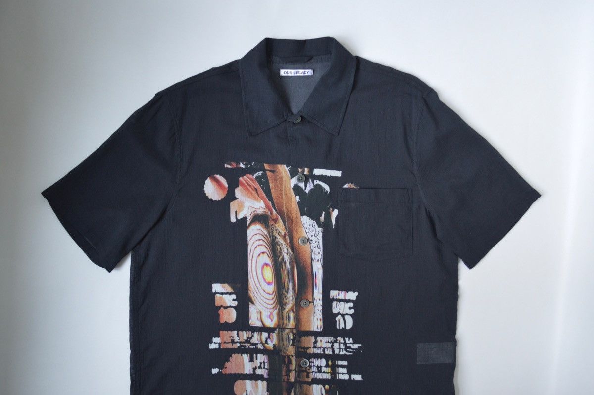 Our Legacy ‘Peace Pioneer’ Print Box Shirt Size US M / EU 48-50 / 2 - 3 Thumbnail