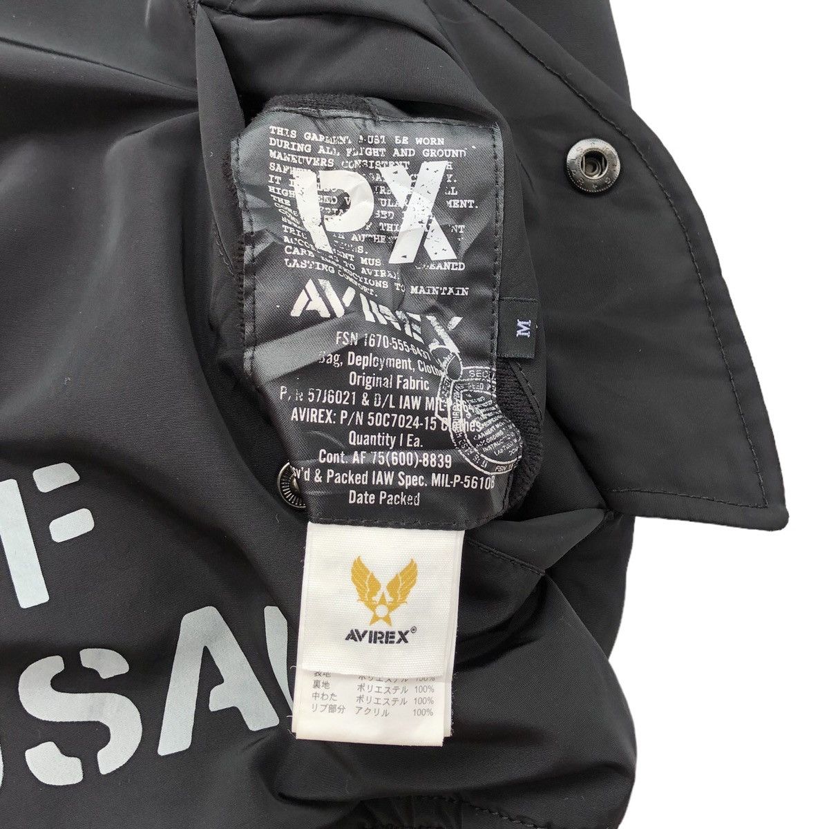 Avirex Avirex U.S.Air Force USAF Ma-1 Flight Bomber Jacket Size US M / EU 48-50 / 2 - 20 Thumbnail