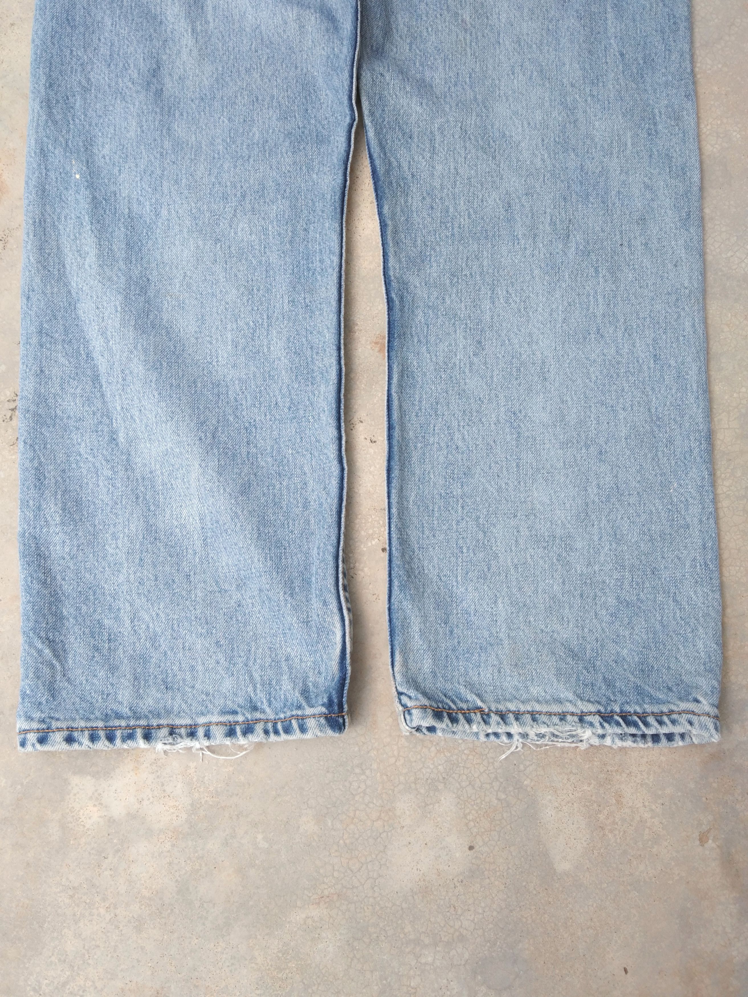 Levi's Vintage Levi's Jeans 505 Painter Distressed Denim 34x29 Size US 34 / EU 50 - 3 Thumbnail