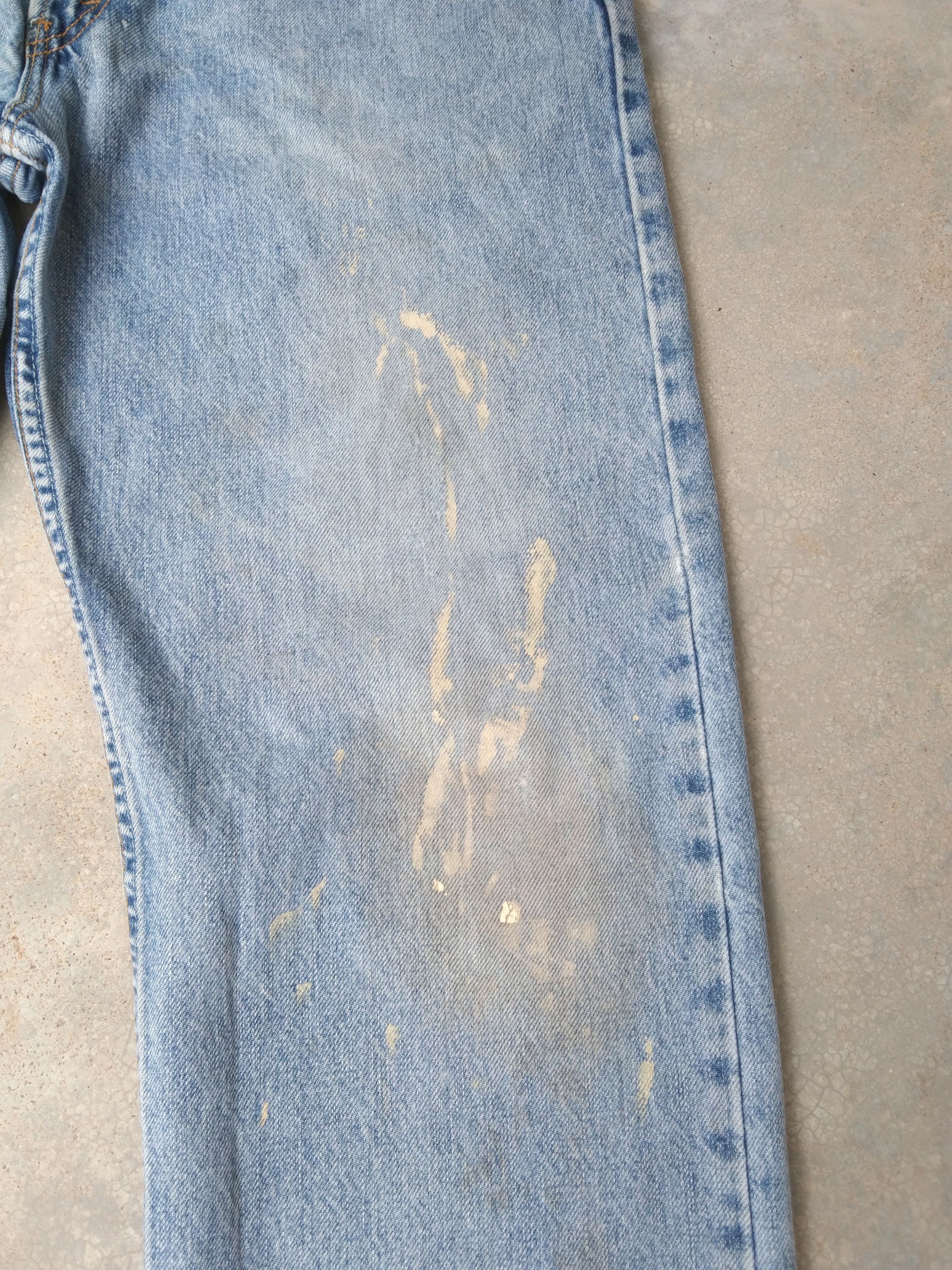 Levi's Vintage Levi's Jeans 505 Painter Distressed Denim 34x29 Size US 34 / EU 50 - 7 Thumbnail