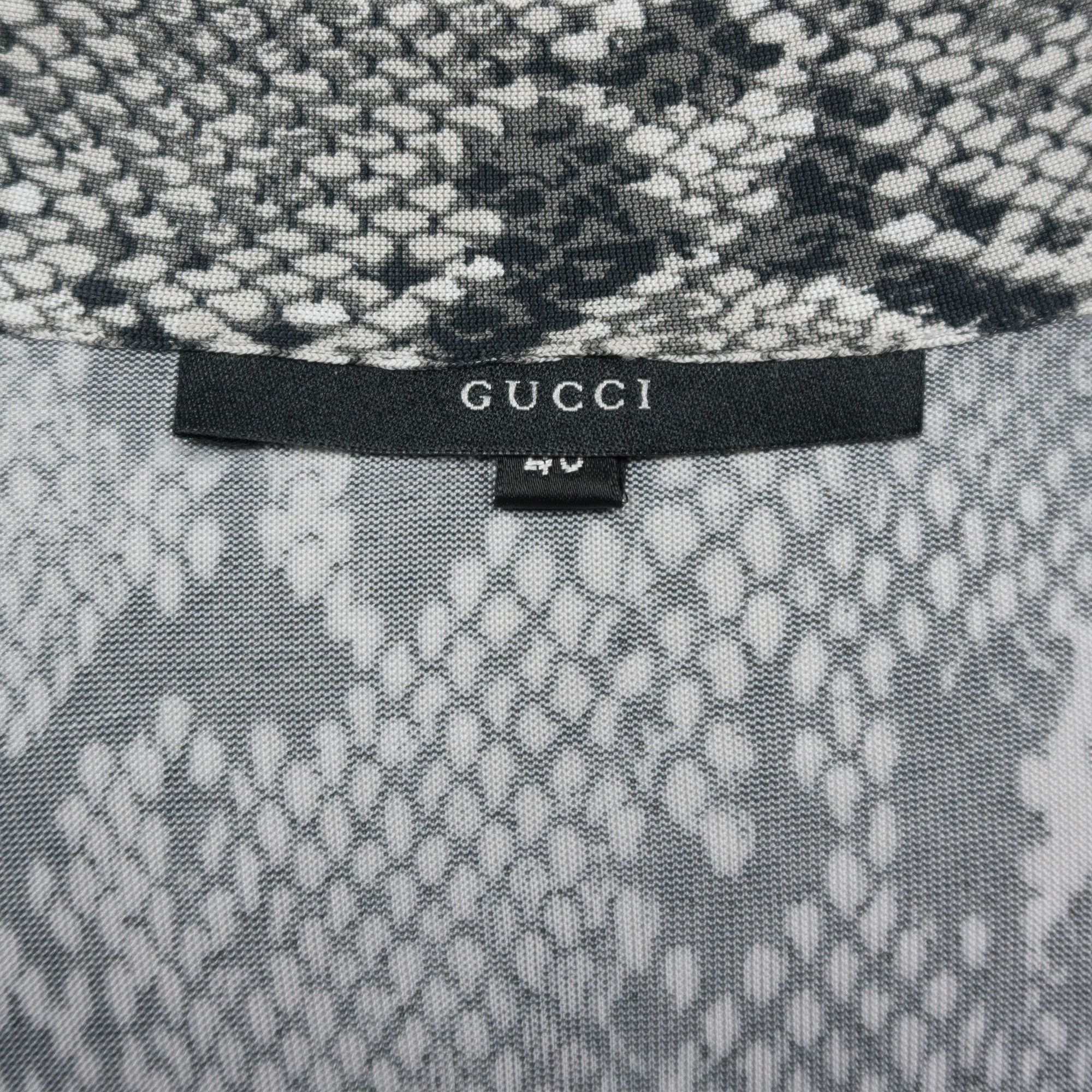 Gucci Gucci by Tom Ford SS00 Python Print Shirt Size S / US 4 / IT 40 - 3 Thumbnail