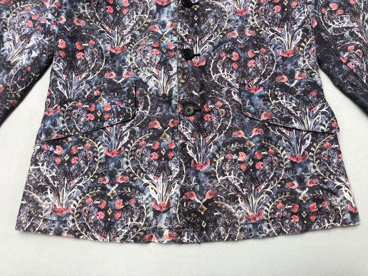 Paul Smith RARE Paul Smith Two Tone Full Print Floral Jacket Size US M / EU 48-50 / 2 - 6 Thumbnail